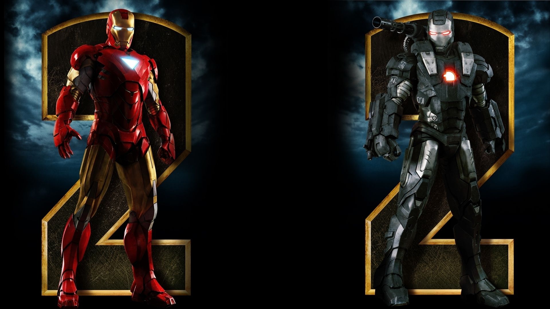 War Machine Iron Man 2 HD wallpaper
