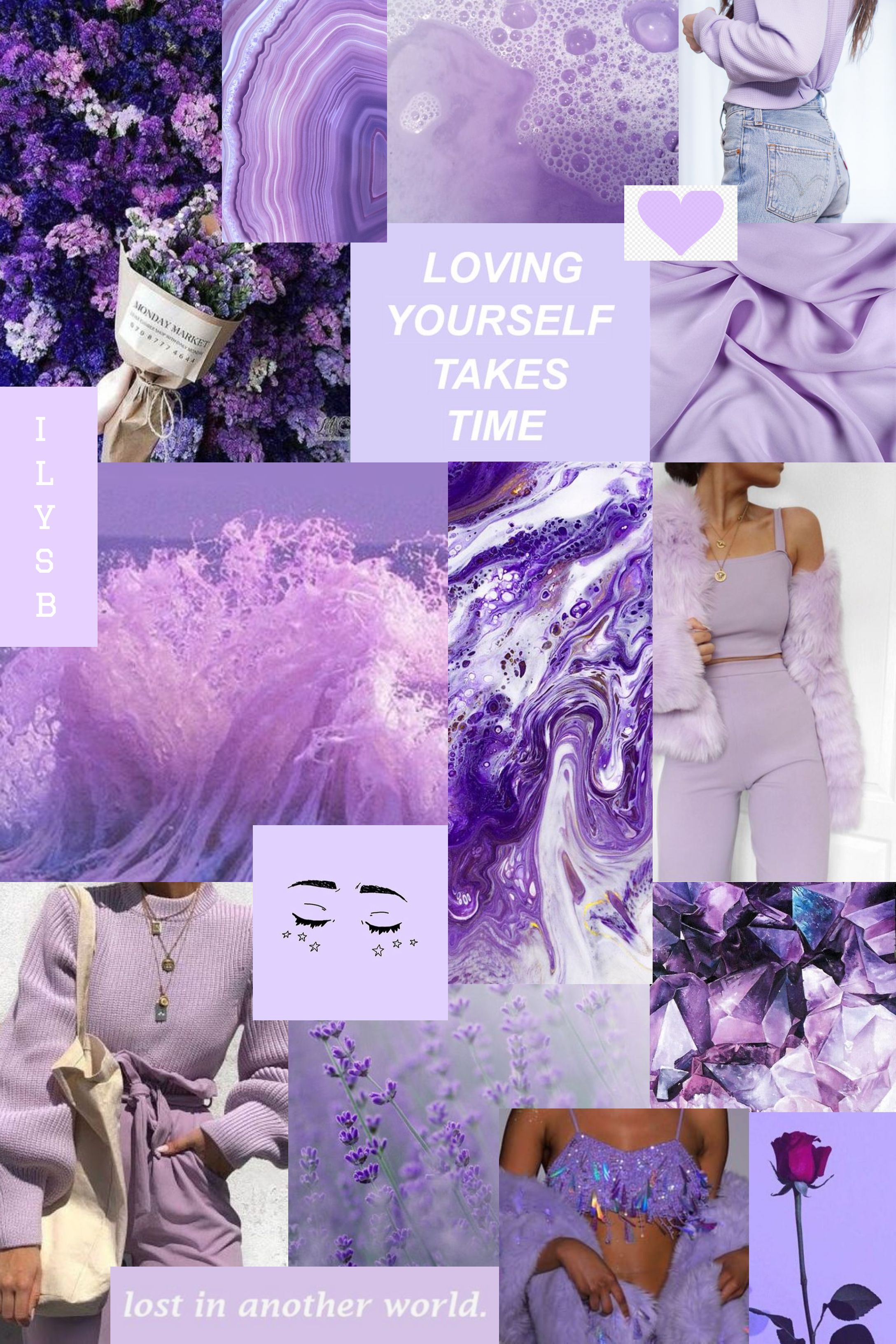 Lavender aesthetic mood board. Lavender aesthetic, Aesthetic colors, Pastel pink aesthetic