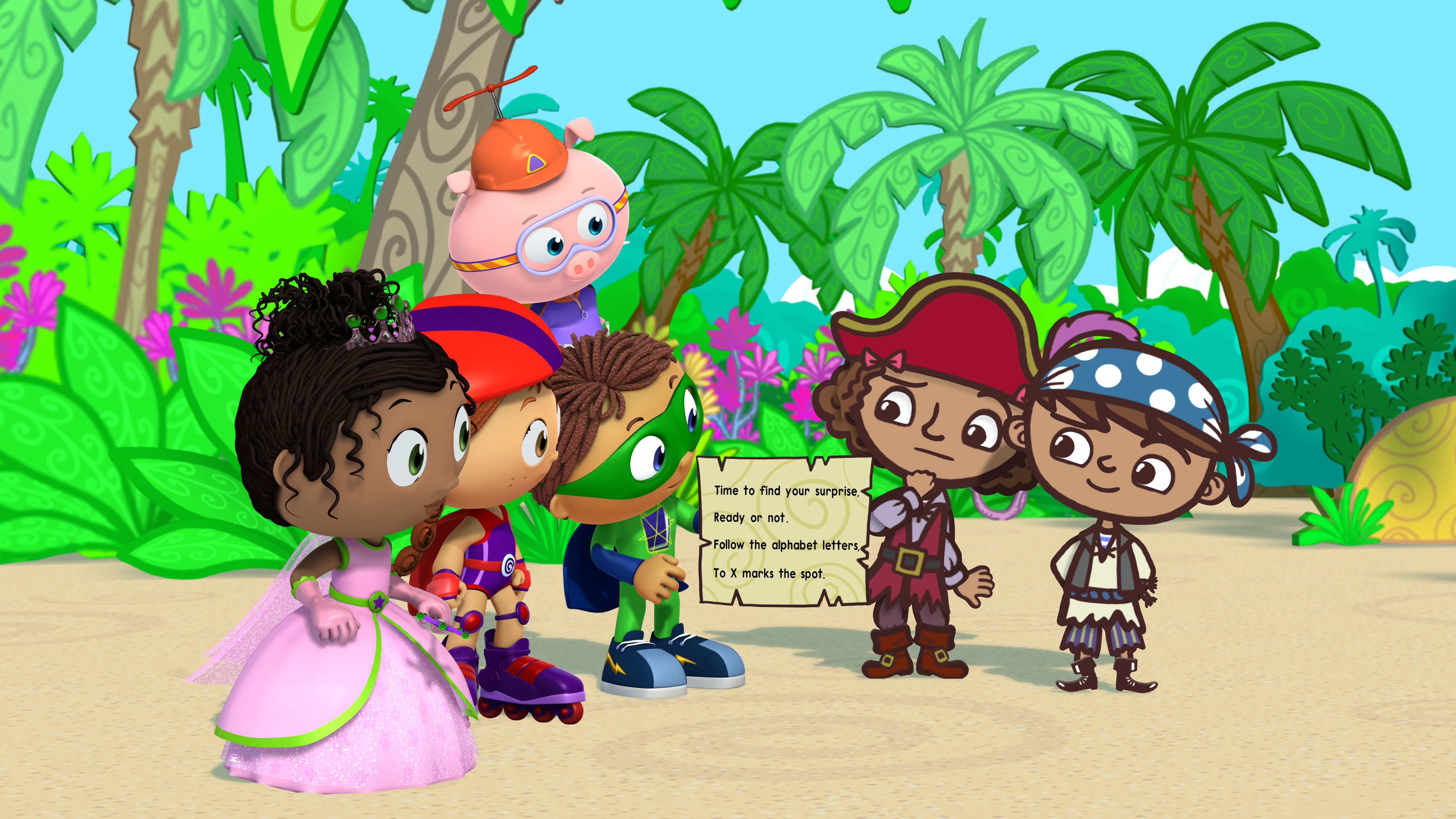 Super Why! Teams Background 4