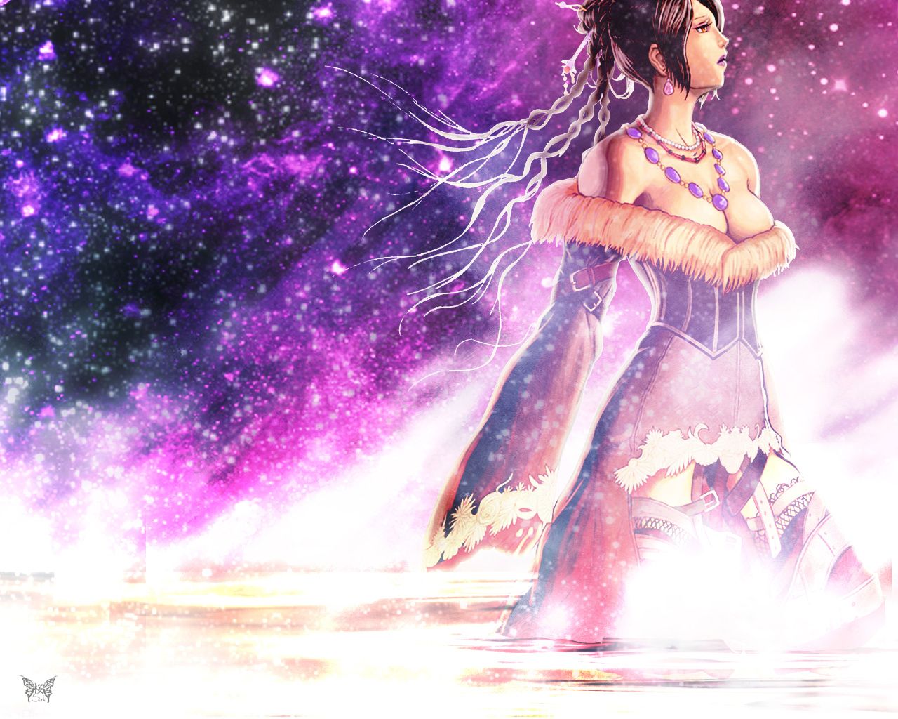 Final Fantasy X Wallpaper: Lulu the dark Mage of Spira
