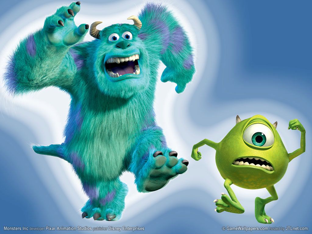 Monsters Inc Wallpaper. Pixar Monsters University Wallpaper, Monsters Inc Wallpaper and Monsters Vs. Aliens Wallpaper