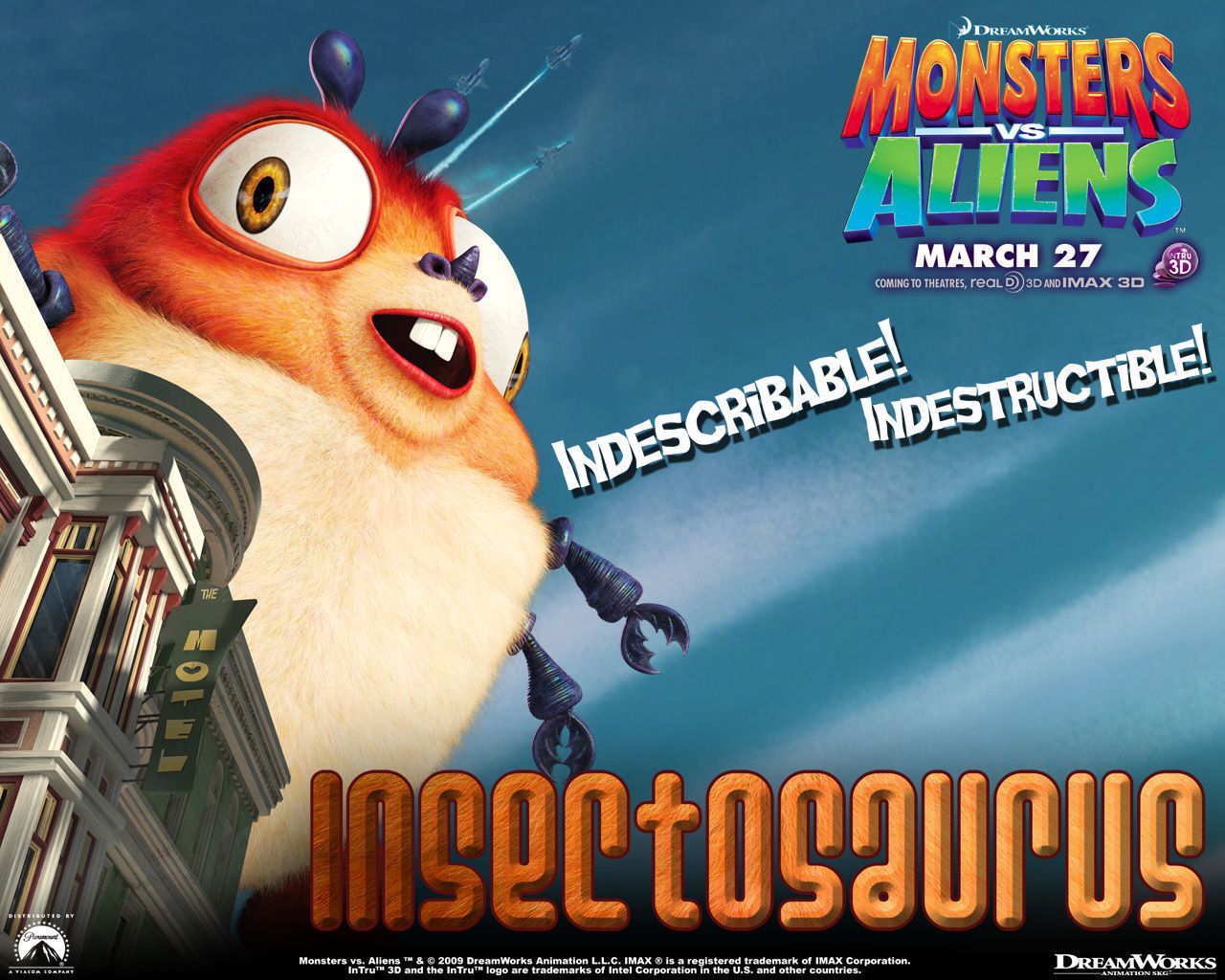 Monsters vs Aliens Wallpaper vs. Aliens Wallpaper