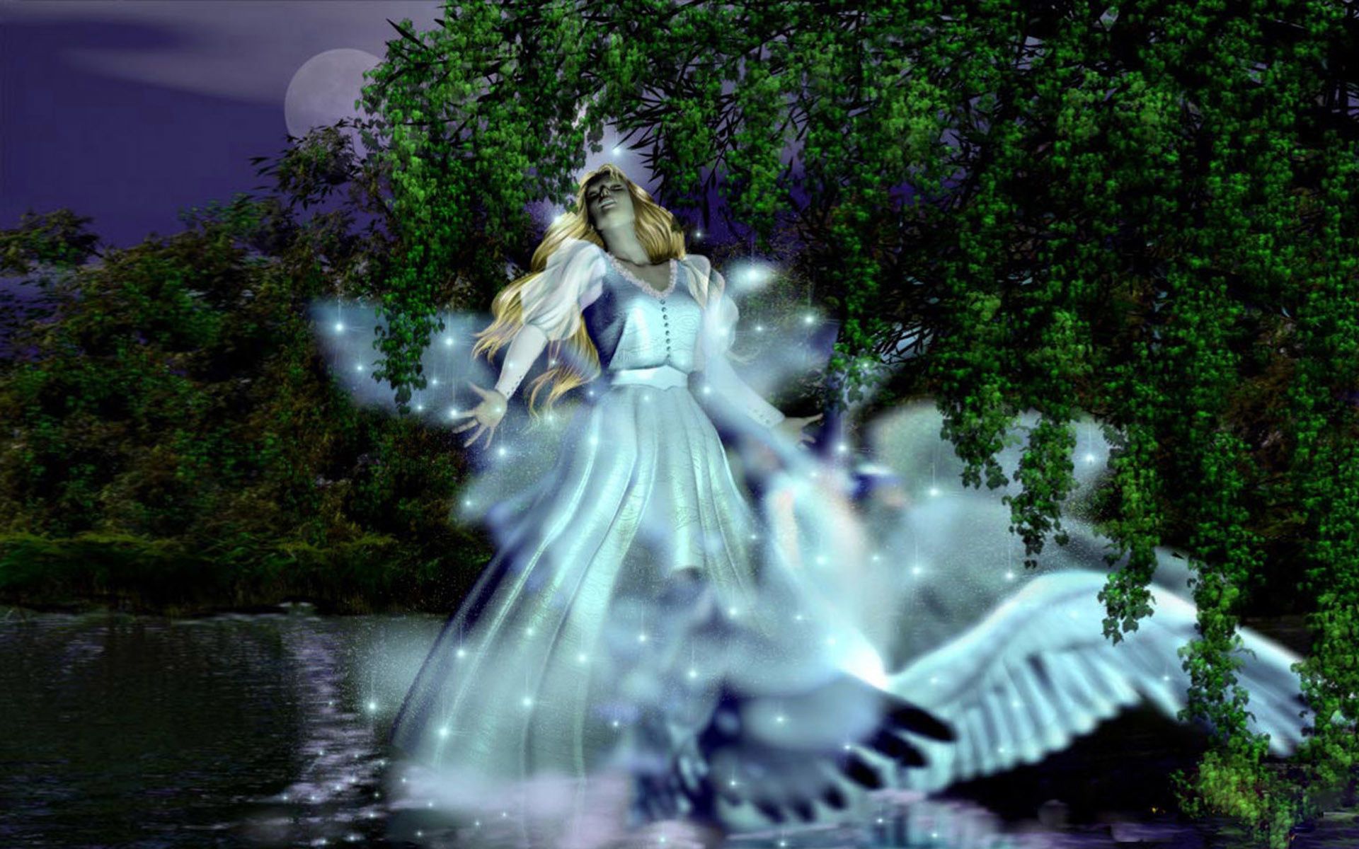 Beautiful Princess Angel Fantasy Girl Wallpaper The Third Wish Wallpaper & Background Download