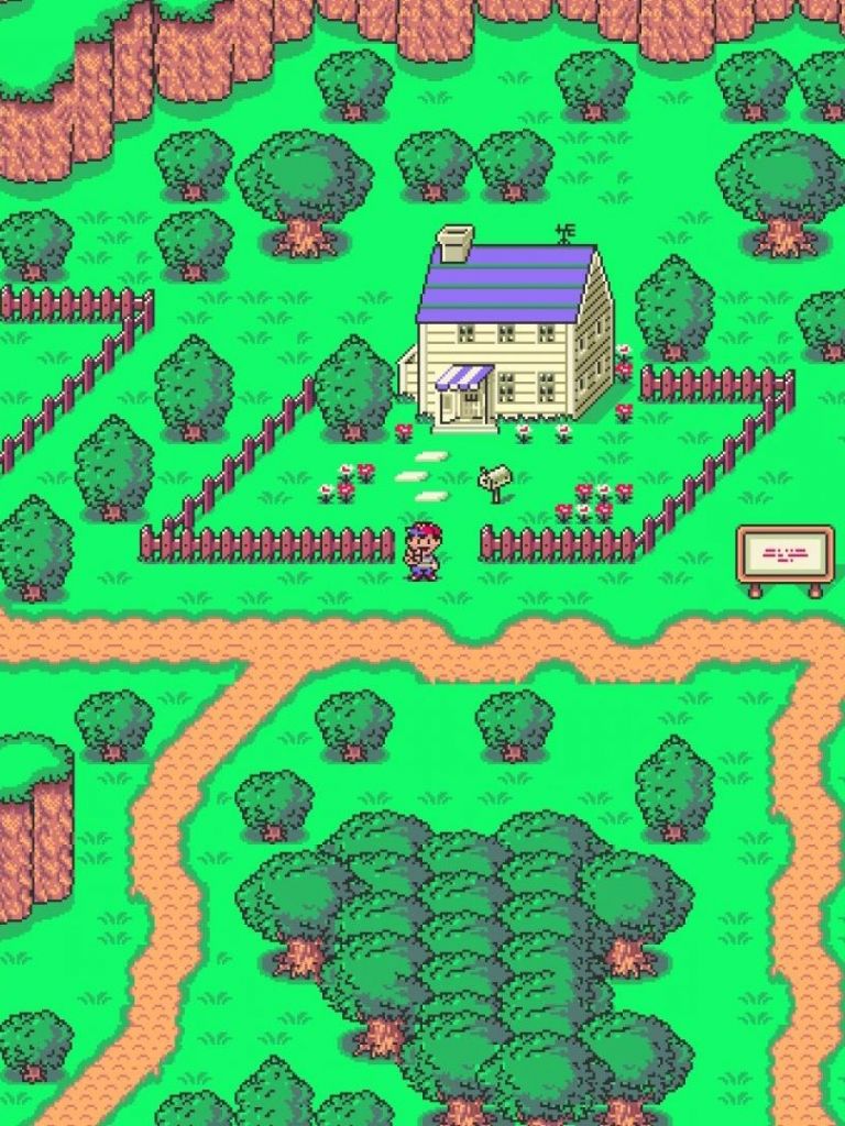 earthbound onett wallpaper