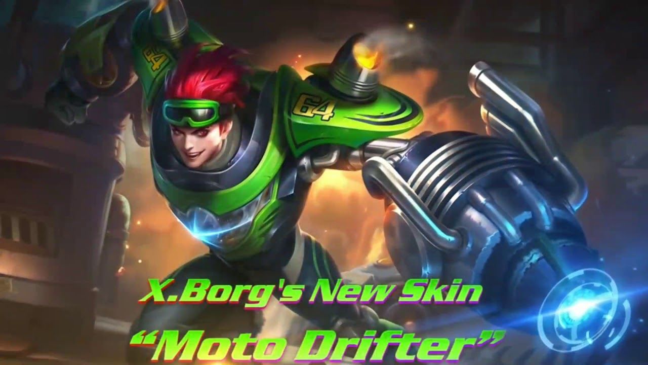 X Borg Moto Drifter Mobile Legends Moving Wallpaper / Mobile Legends Live Wallpaper