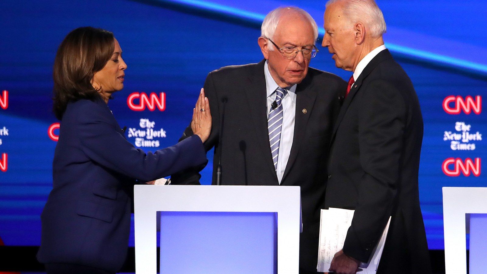 California Senator Kamala Harris Officially Endorses Joe Biden, Laments No Women Left in Race for President