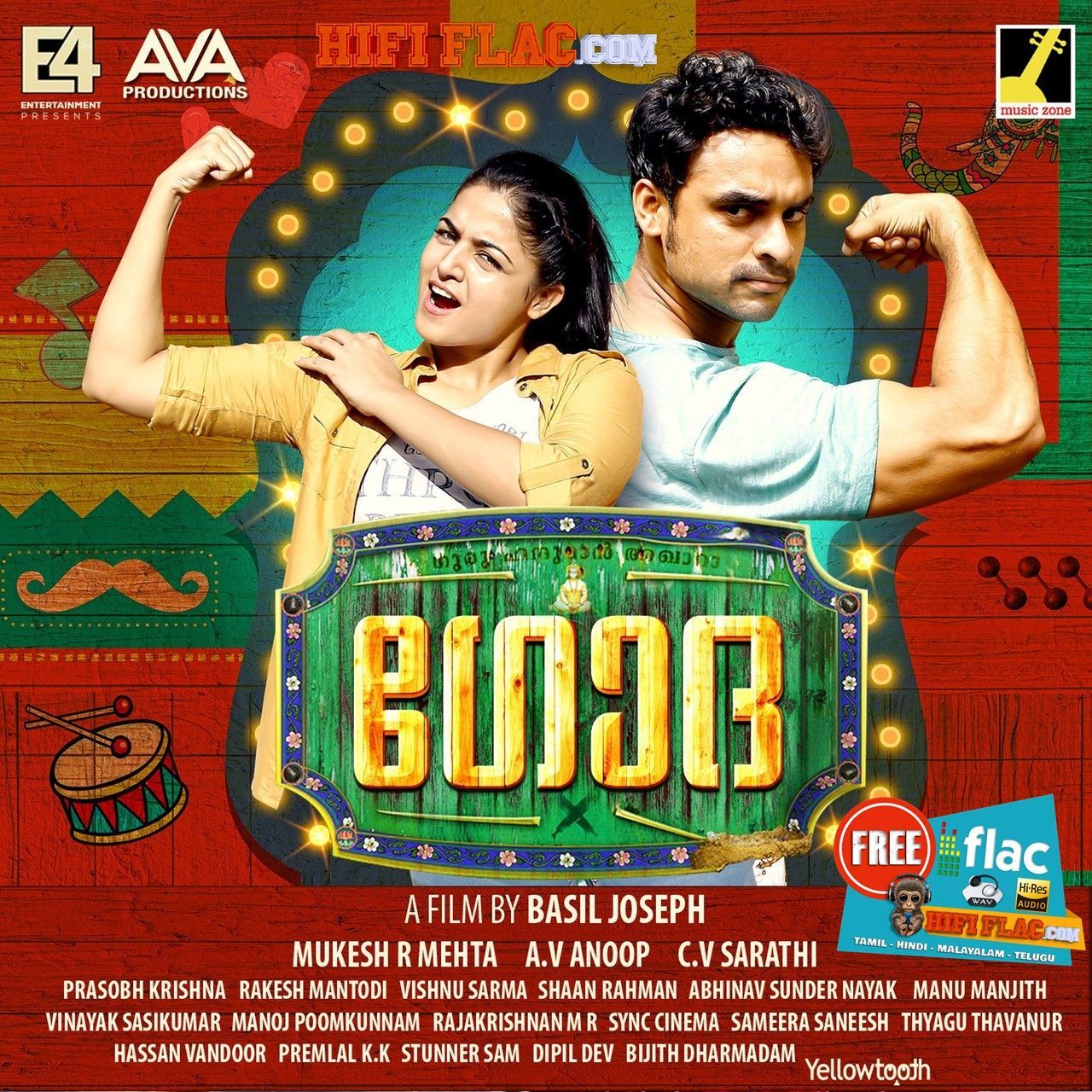 Godha Malayalam DIGITALRip FLAC. Film, Cinema, Movies