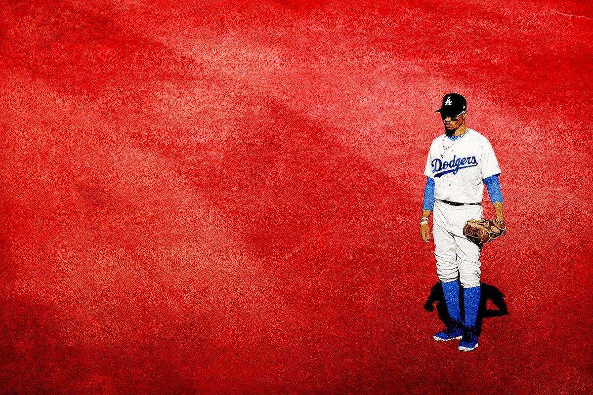 بوعّوف on X: #Wallpaper - Mookie Betts B&W : #Dodgers https