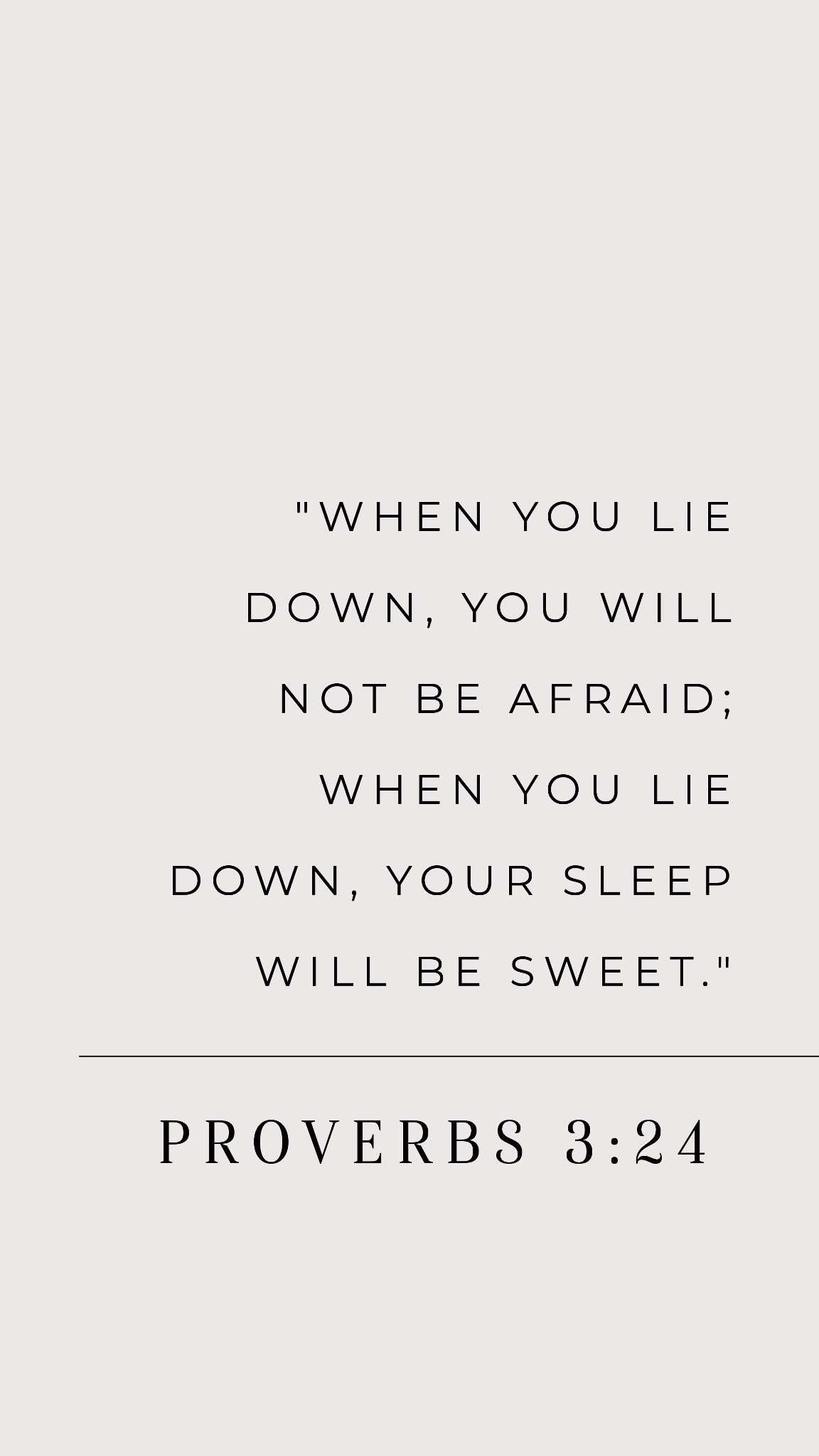When you lie down, you will not be afraid; When you lie down, your sleep will be sweet. Scripture quotes, Scripture verses, Bible quotes