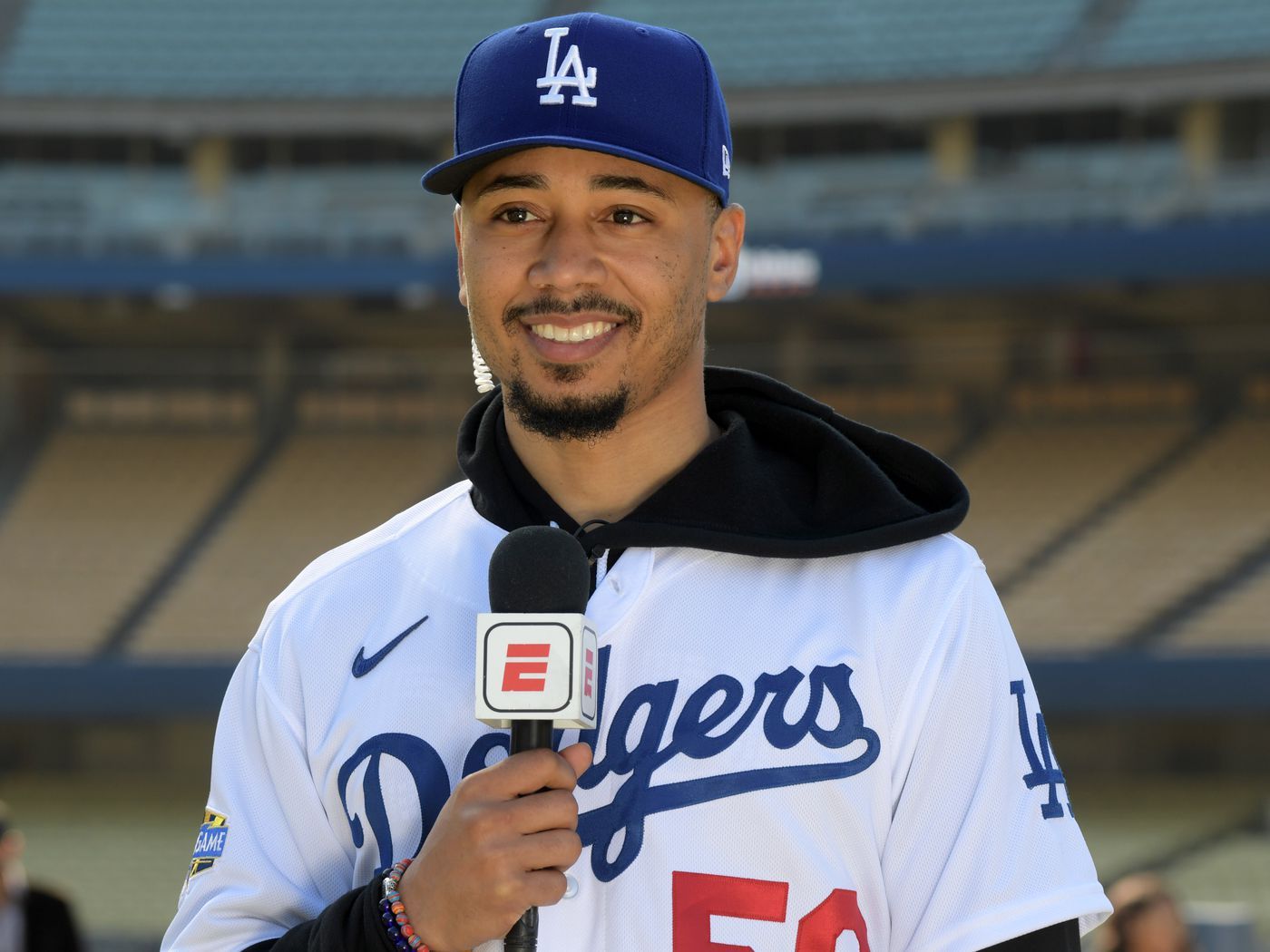 Mookie Betts Signs 12 Year Contract Extension With Dodgers Blue LA