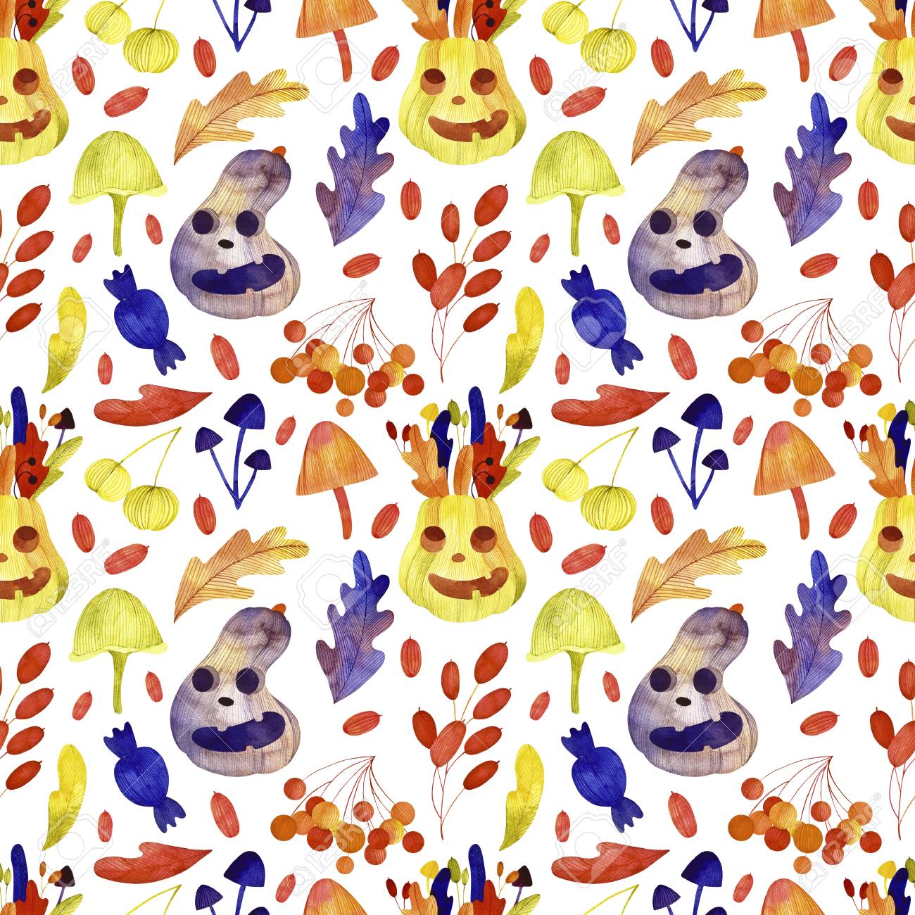 Free download Watercolor Halloween Seamless Pattern Cute Halloween Set Perfect [1300x1300] for your Desktop, Mobile & Tablet. Explore Halloween Cute Wallpaper. Cute Halloween Background, Halloween Cute Wallpaper, Cute Halloween Wallpaper