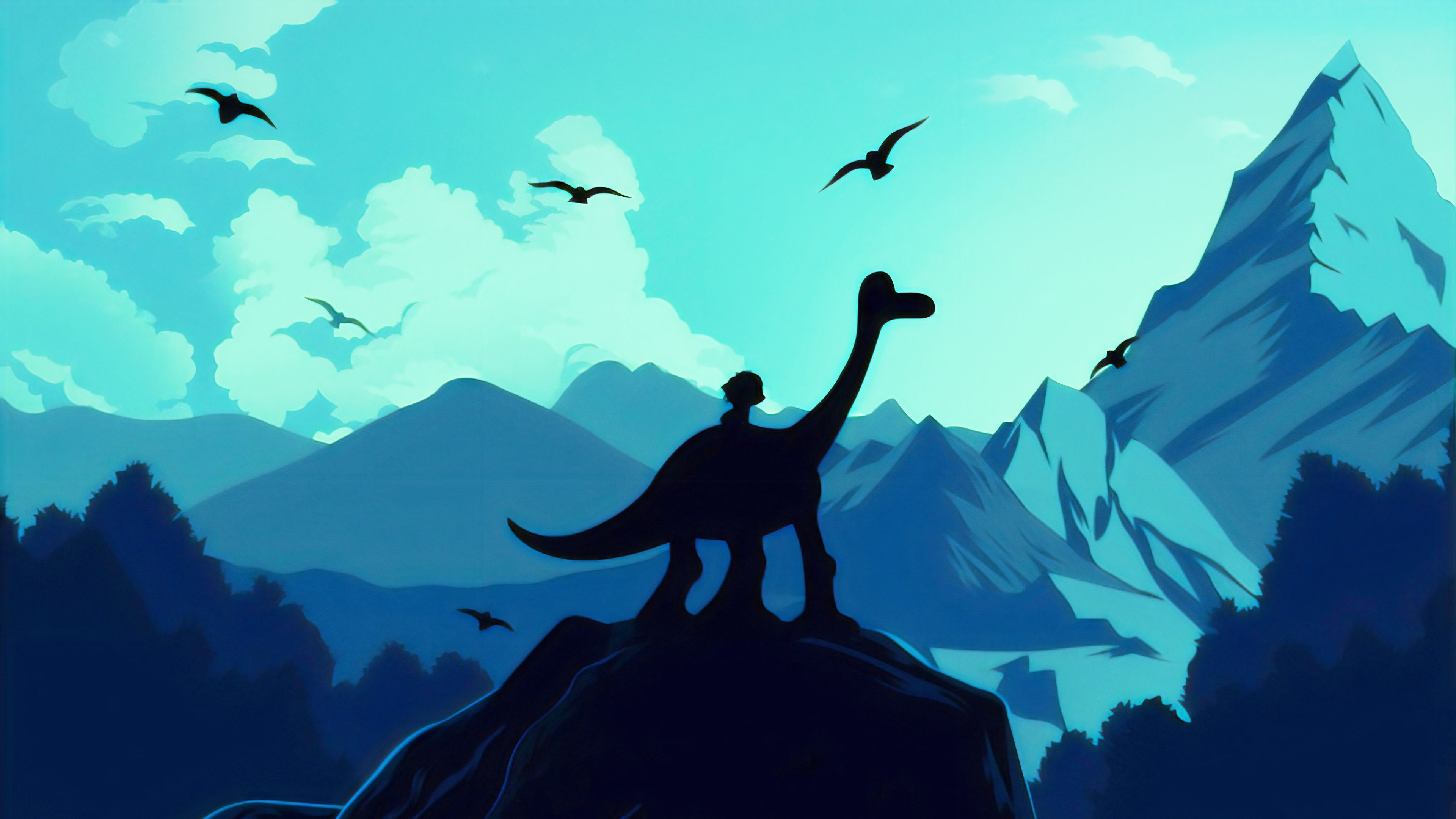 The Good Dinosaur Illustration, HD Movies, 4k Wallpaper, Image, Background, Photo and Picture