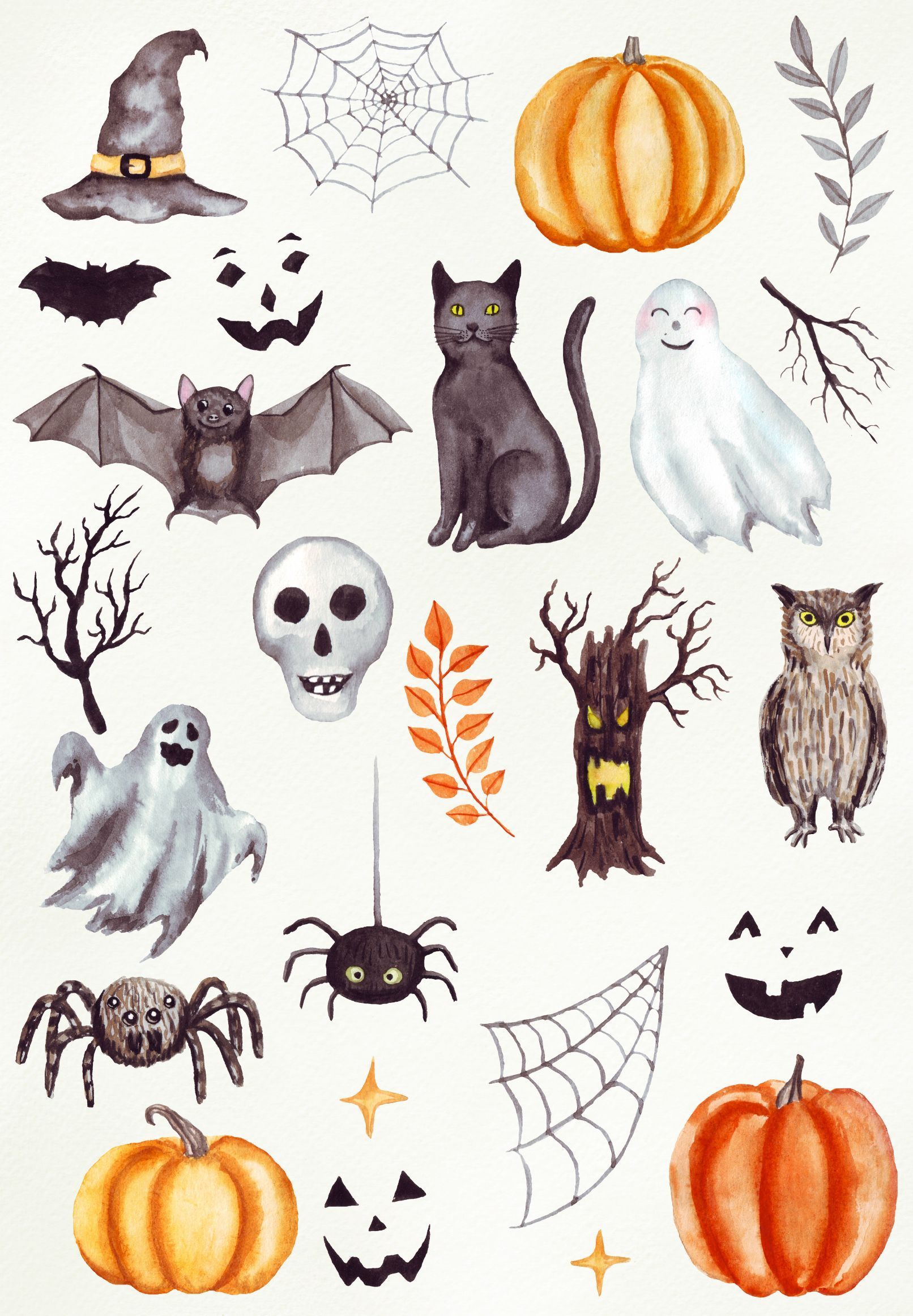 wallpaper. Halloween prints, Fall clip art, Halloween drawings