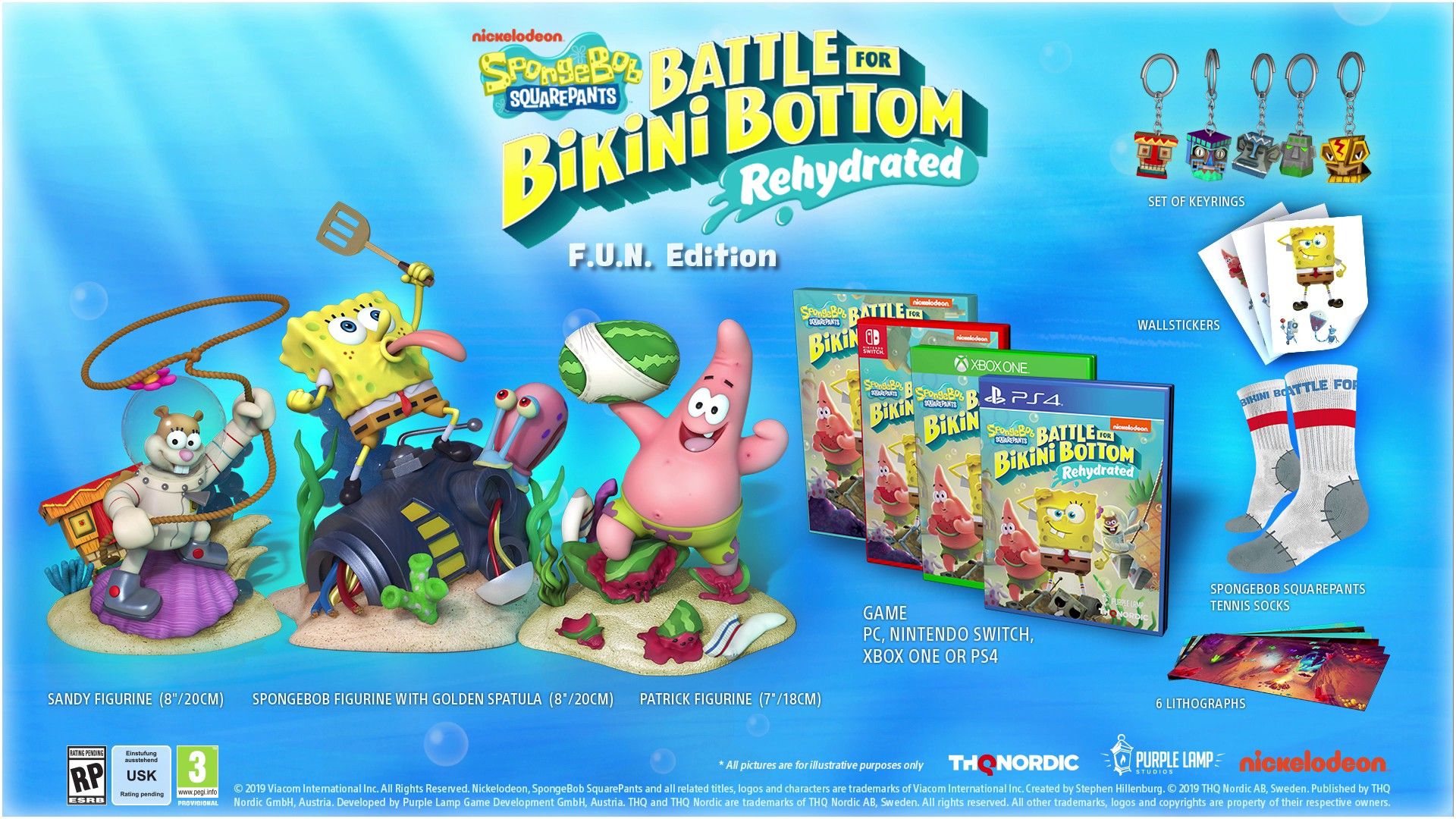 SpongeBob SquarePants Battle for Bikini Bottom Rehydrated Collector's Editions Revealed