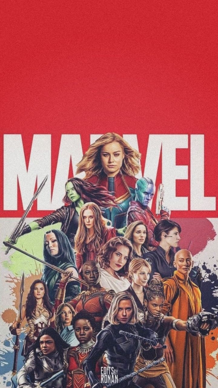 Marvel Women Wallpaper iPhone
