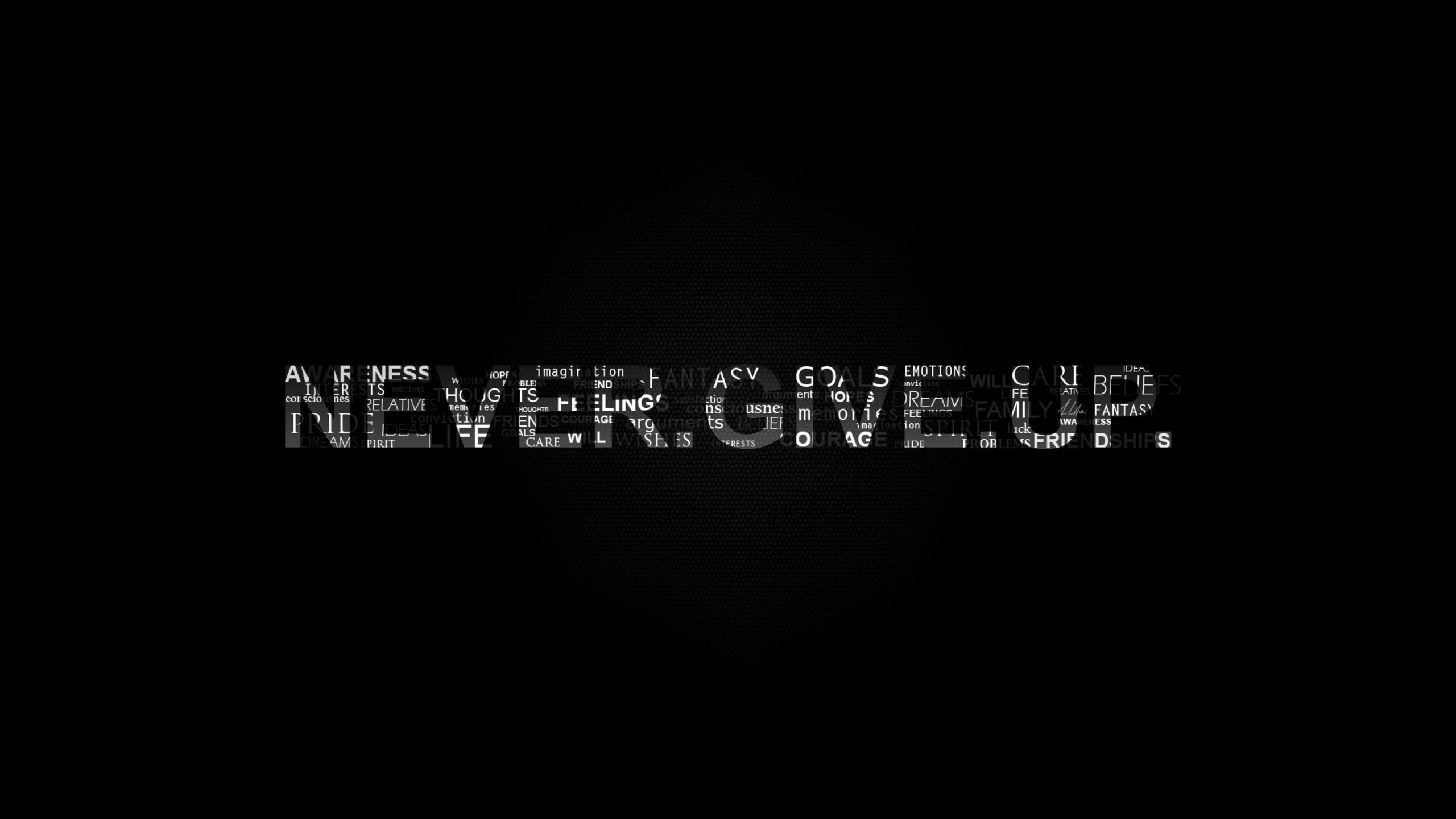 Never Give Up 1440P Resolution HD 4k Wallpaper, Image, Background, Photo and Picture