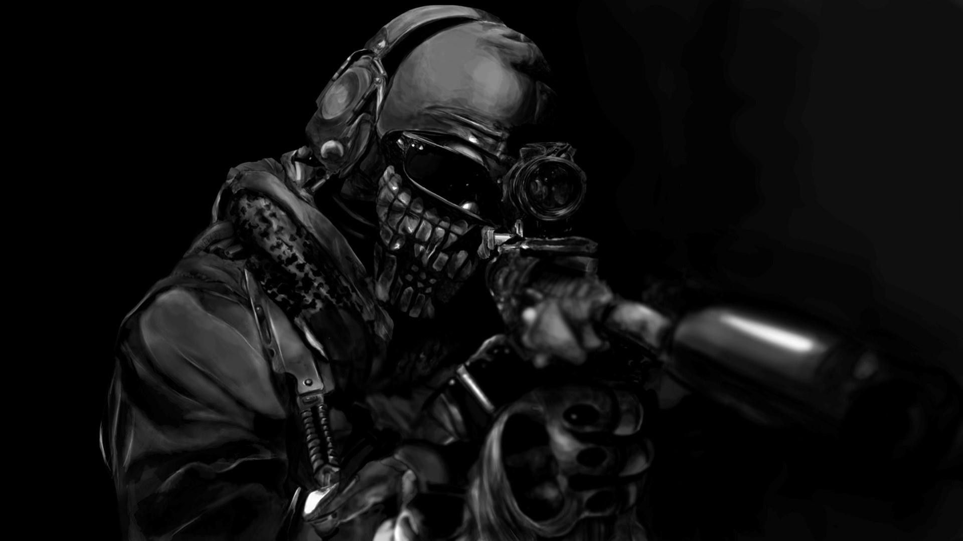 Mw2 Ghost Wallpaper