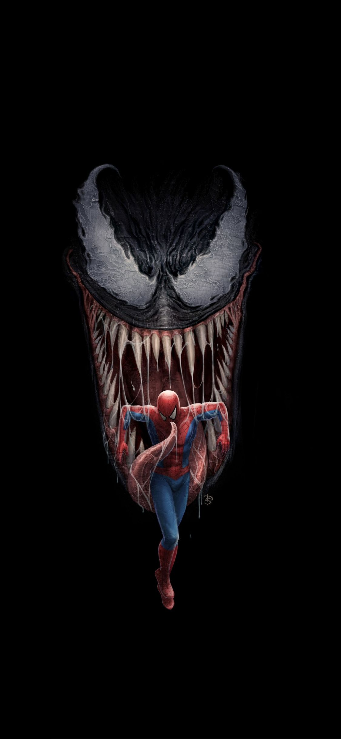 Spider Man And Venom, Minimal, Artwork Wallpaper, 6000x HD Image, Picture, Dd14b7fe