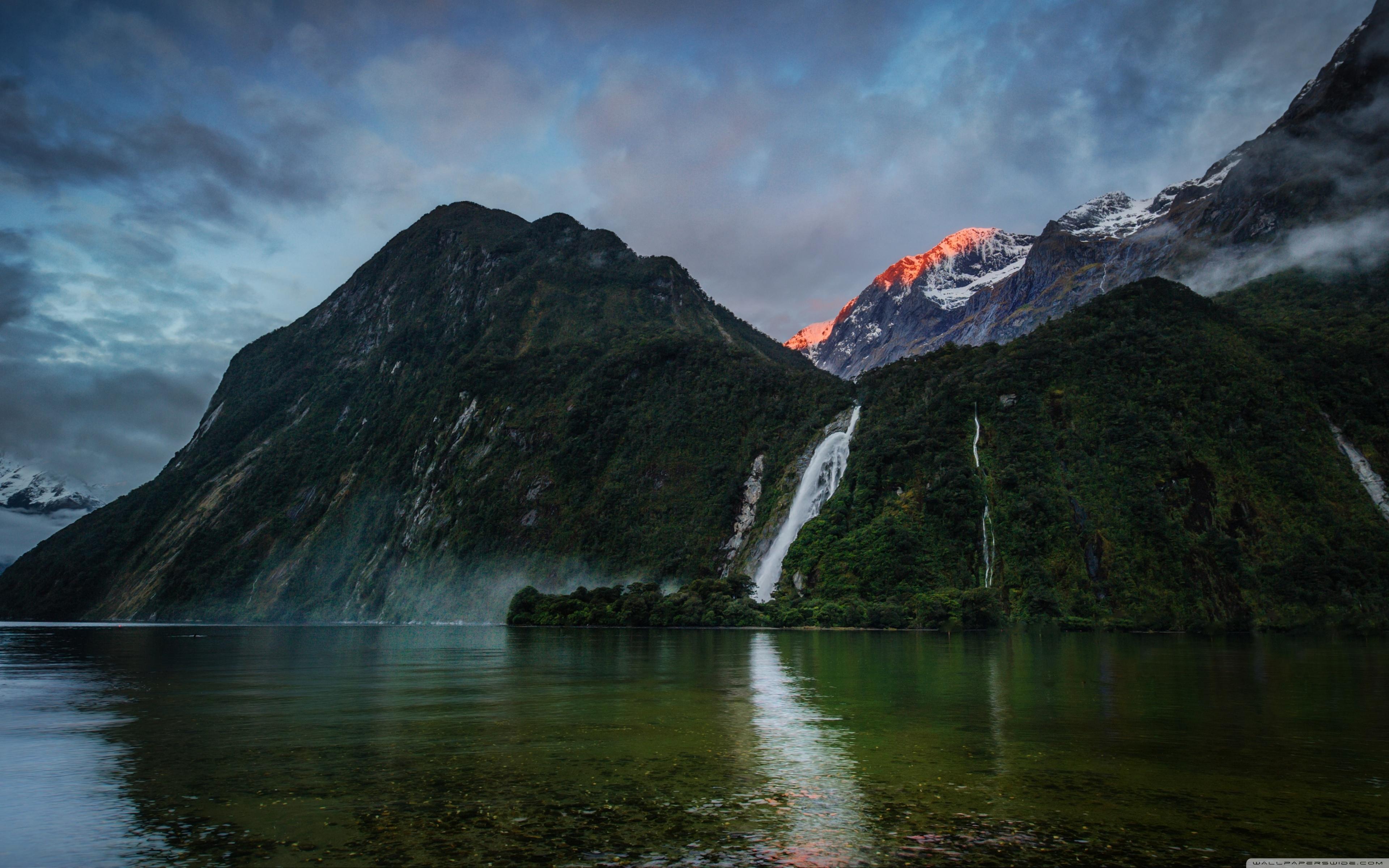 Waterfall In New Zealand ❤ 4K HD Desktop Wallpaper for 4K Ultra HD