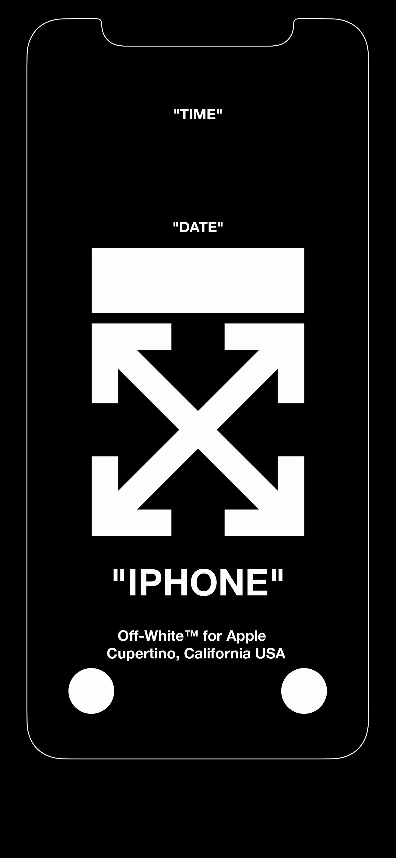 Off White iPhone 11 Wallpaper HD