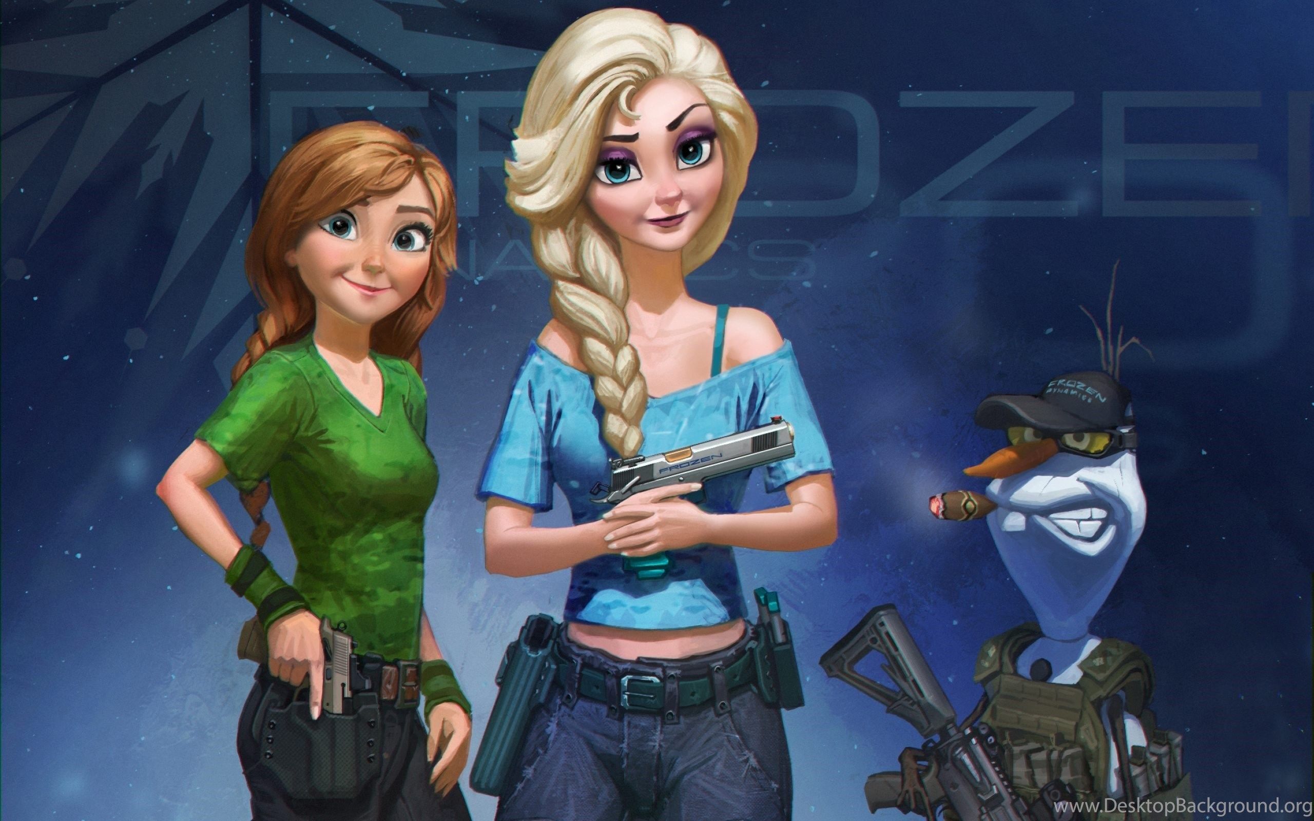 Wallpaper Frozen Ann, Elsa, Snow Queen HD Wallpaper Desktop Background