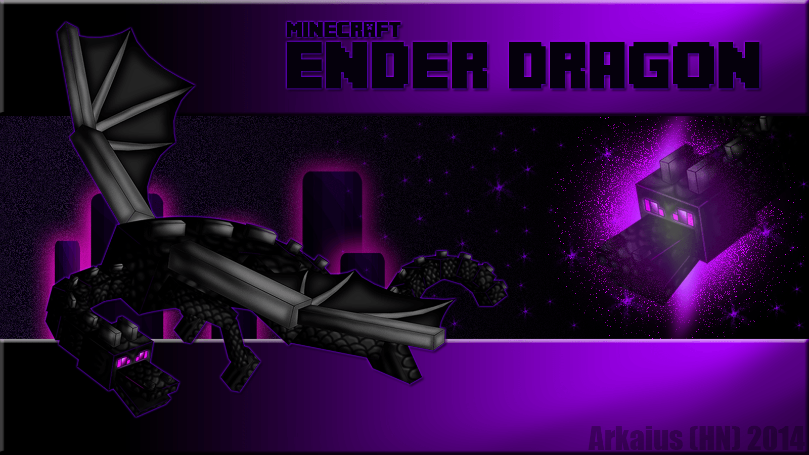 Minecraft Ender Dragon Wallpaper Free Minecraft Ender Dragon Background