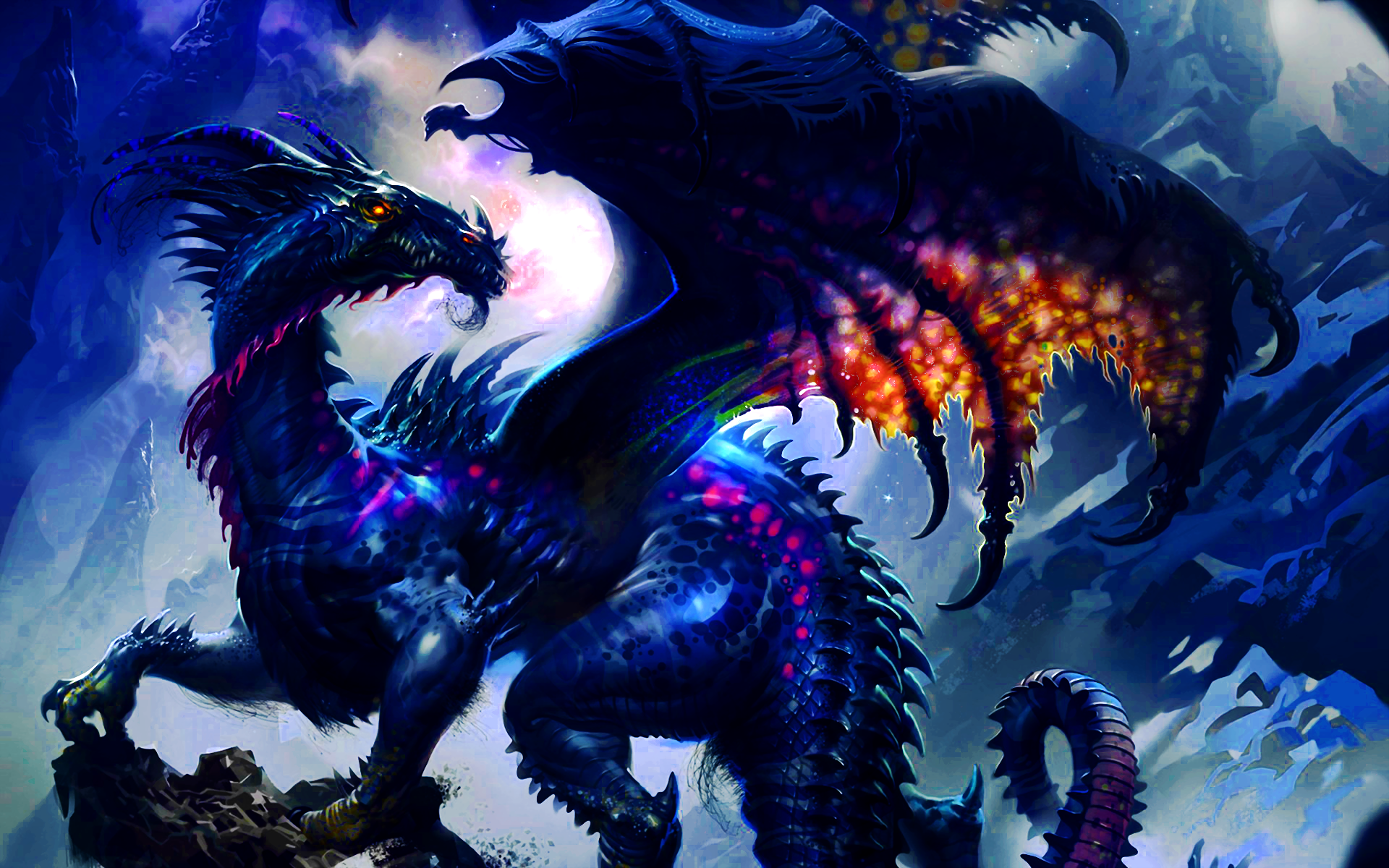 Minecraft Ender Dragon Wallpaper