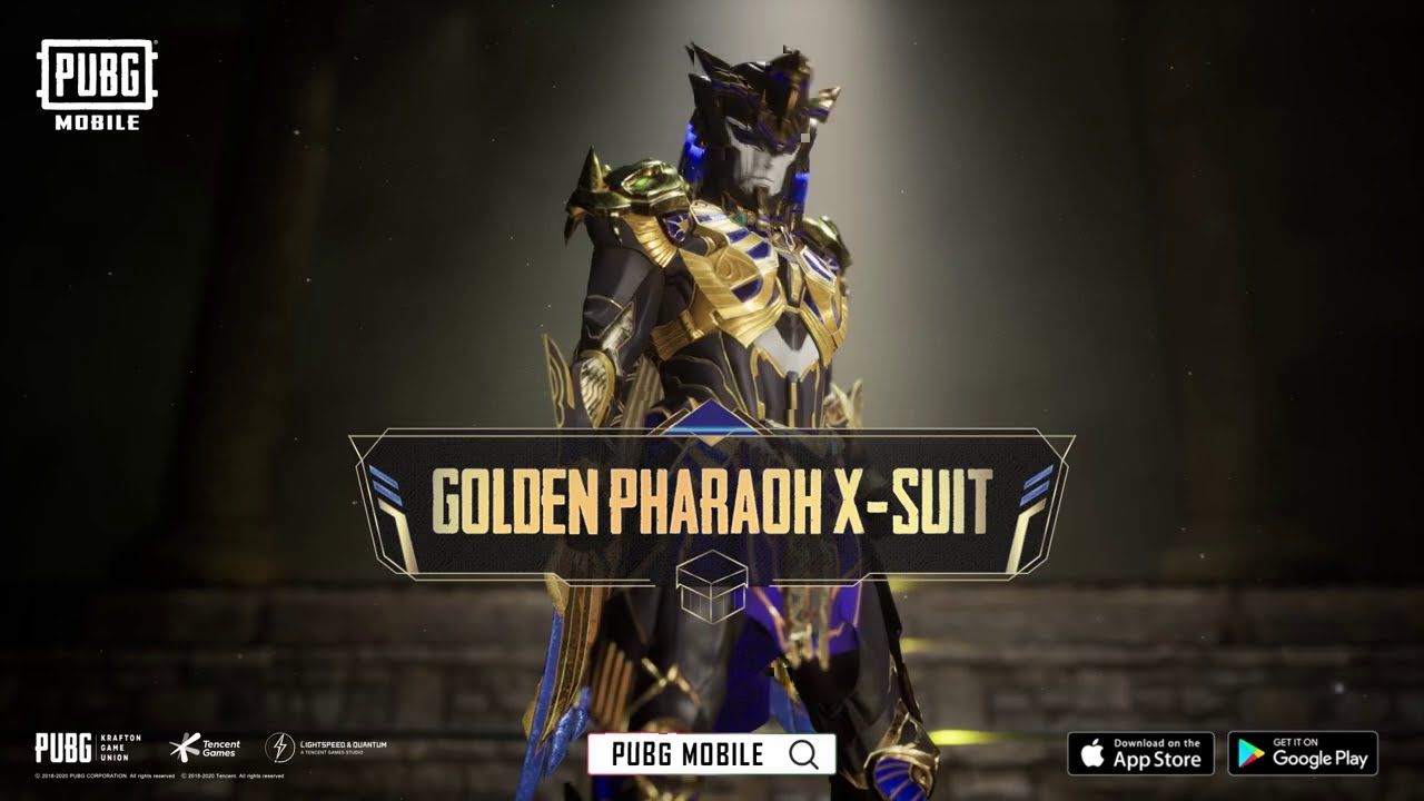 PUBG MOBILE Pharaoh X Suit Available Now!