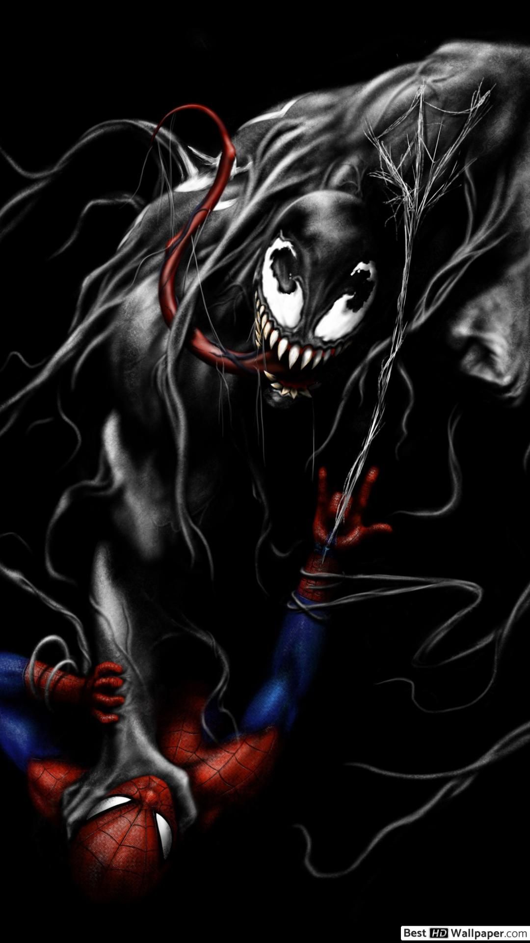 Venom Take Over Spider Man HD Wallpaper Download