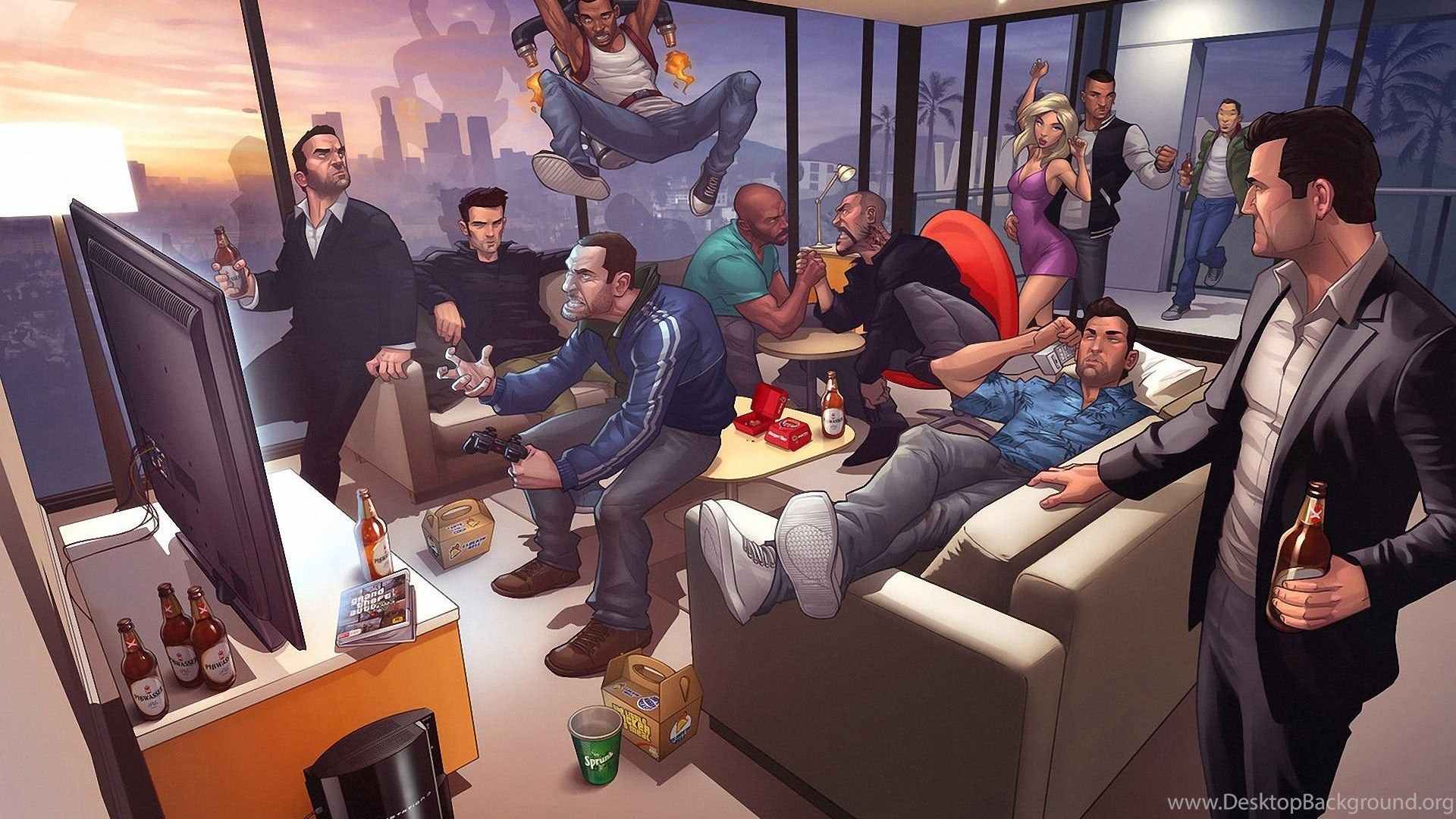 GTA 5 Online Wallpapers - Wallpaper Cave