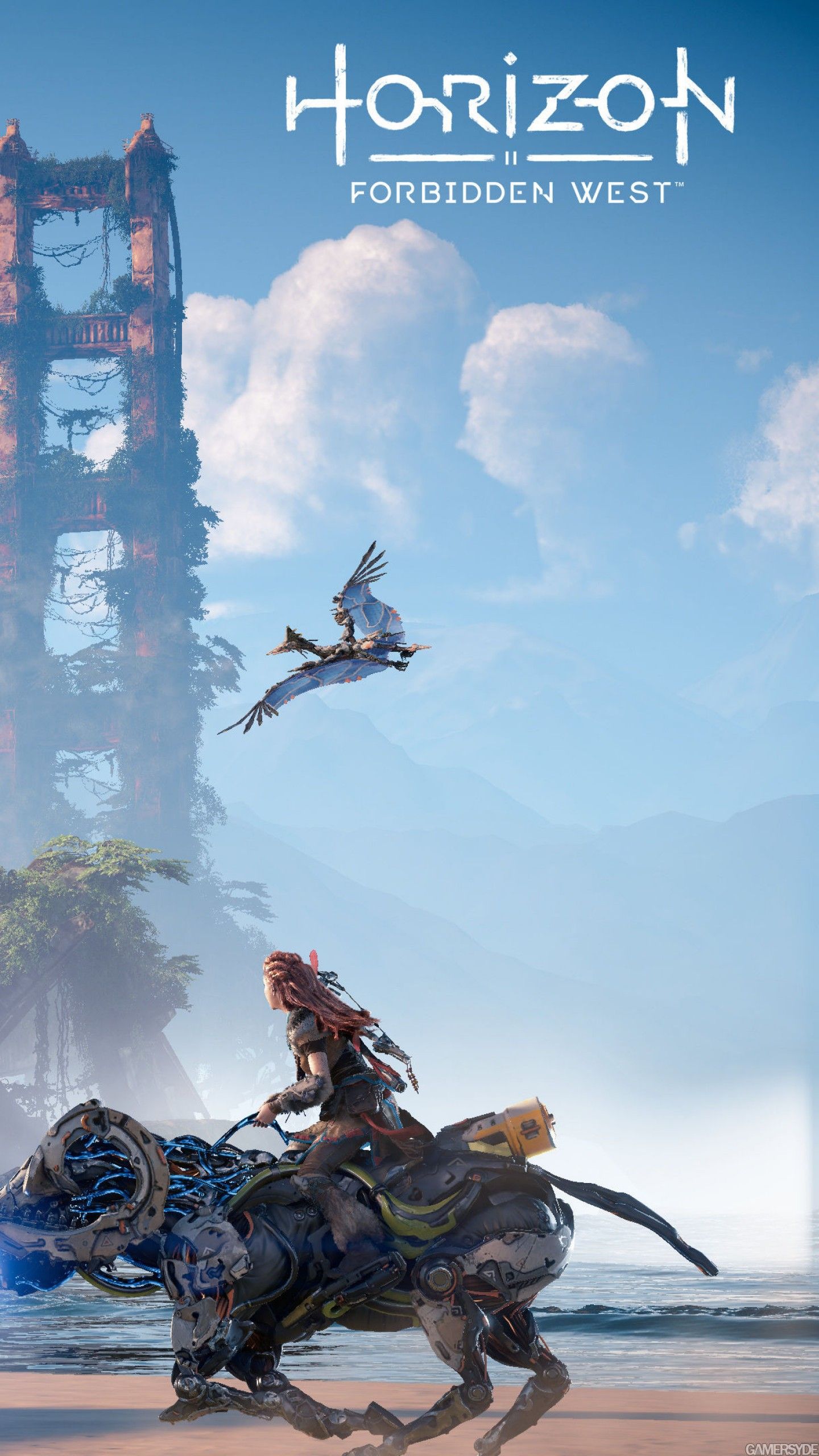 Wallpaper Horizon: Forbidden West, gameplay, PlayStation PS Games