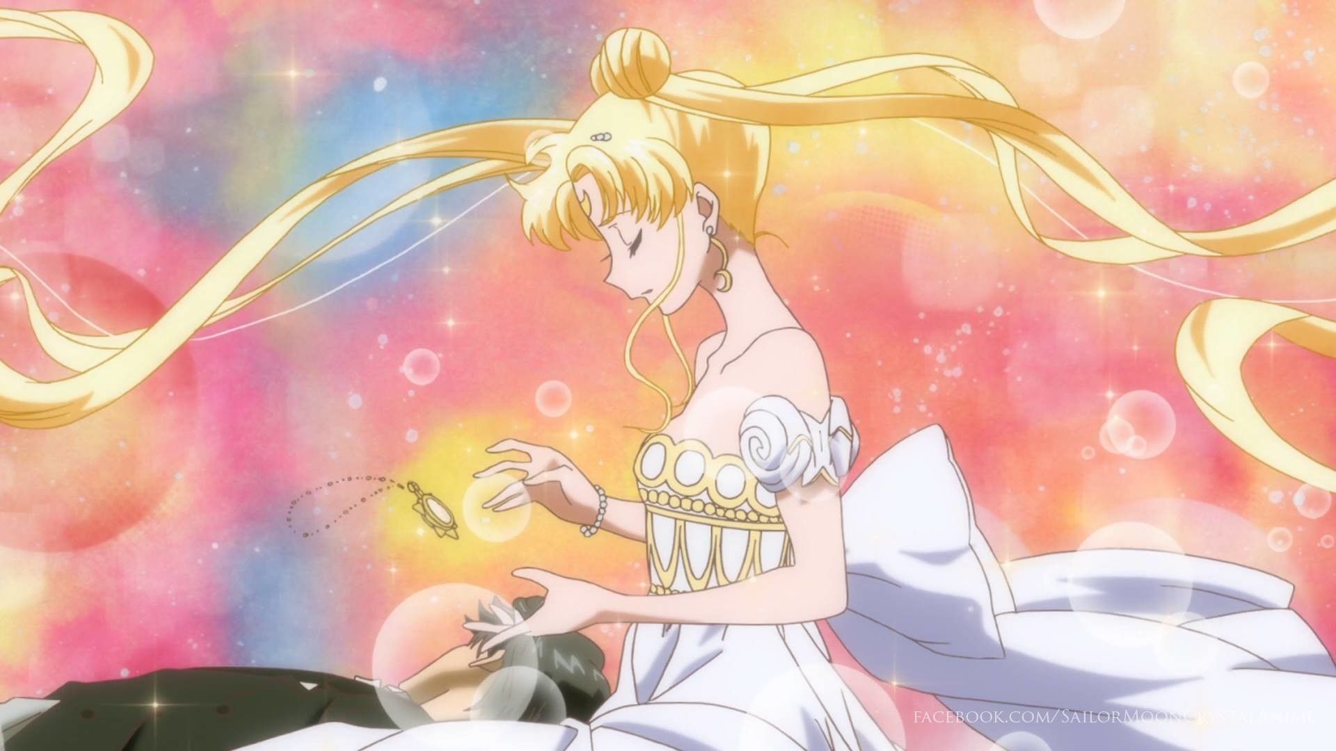 Sailor Moon and Tuxedo Mask Wallpaper