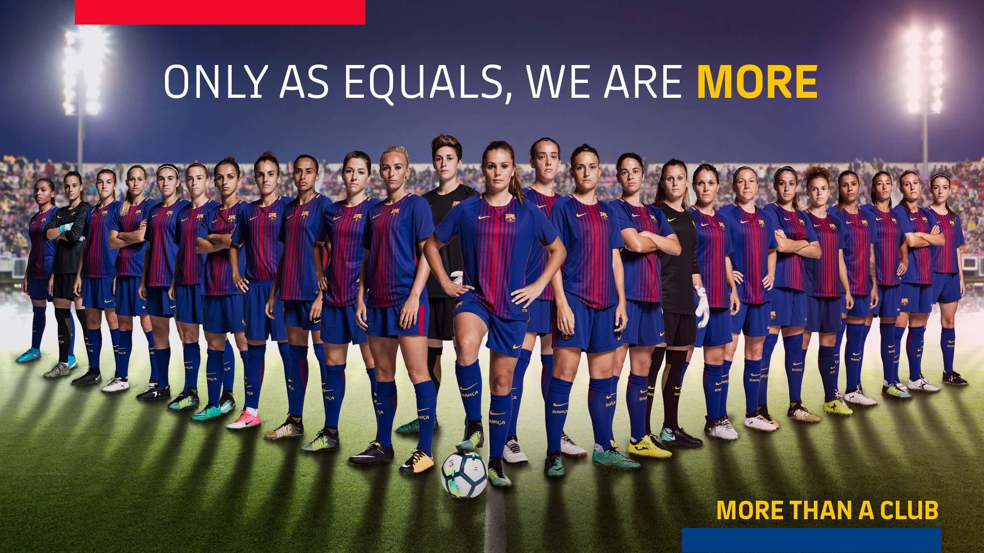 FC Barcelona observes International Women's Day 2018