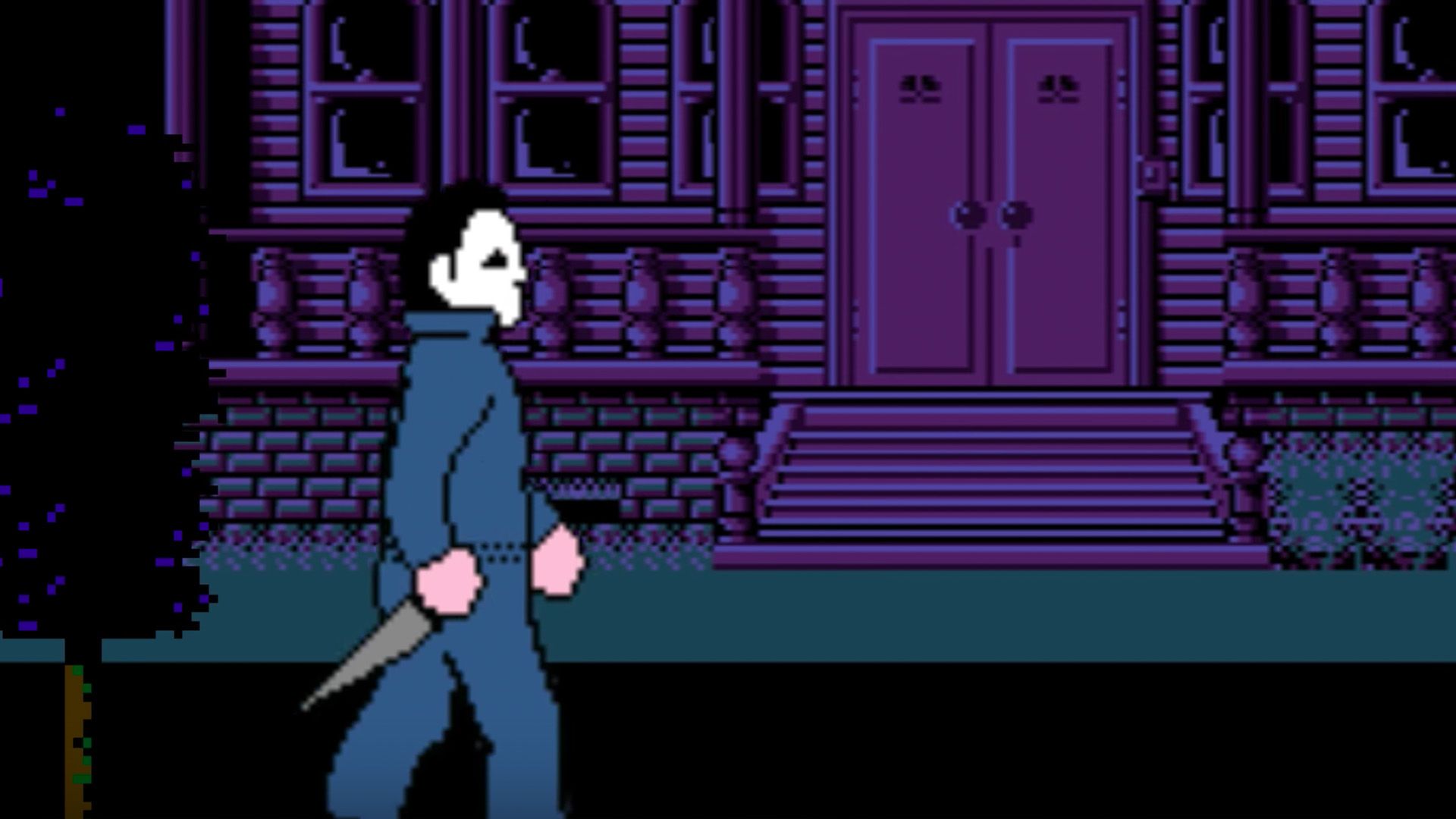 Here's What John Carpenter's HALLOWEEN Would Look Like As An 8 Bit Video Game