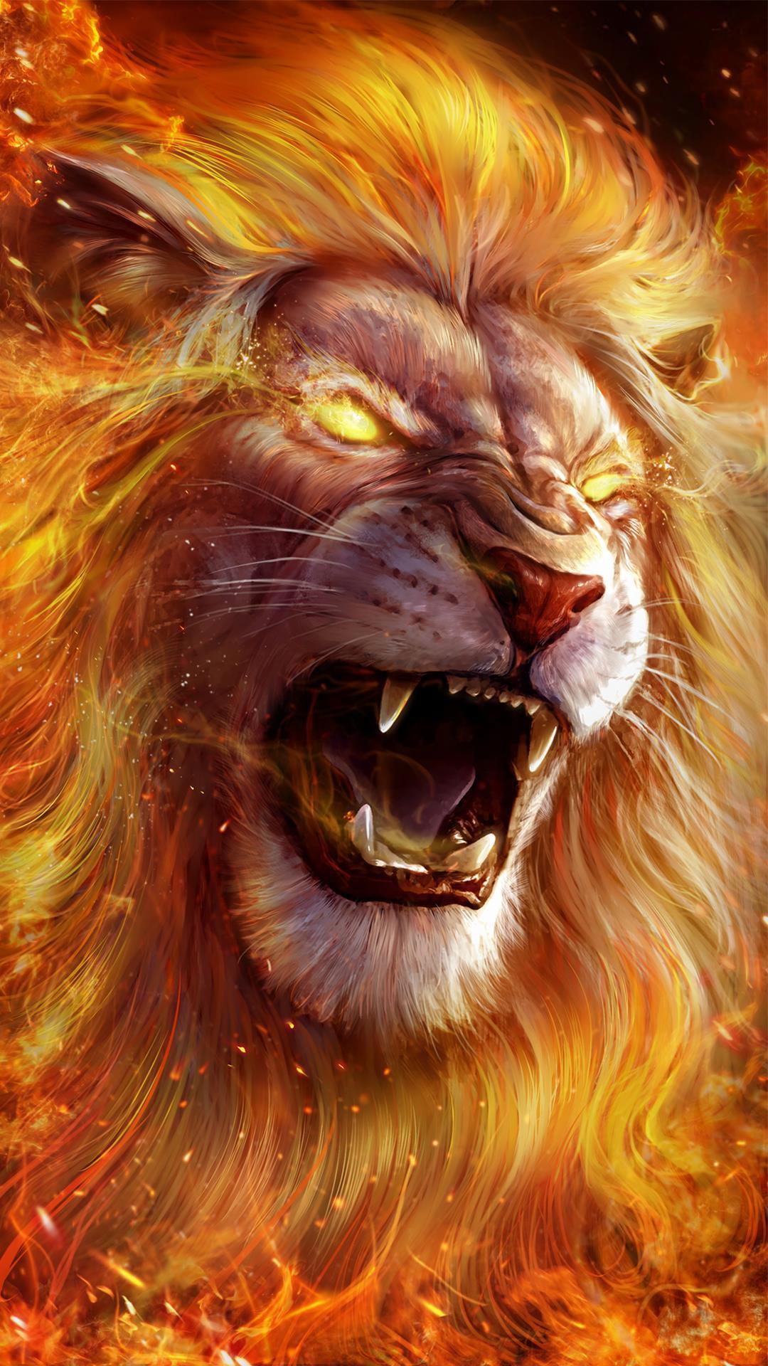 Roaring Lion Live Wallpaper for Android