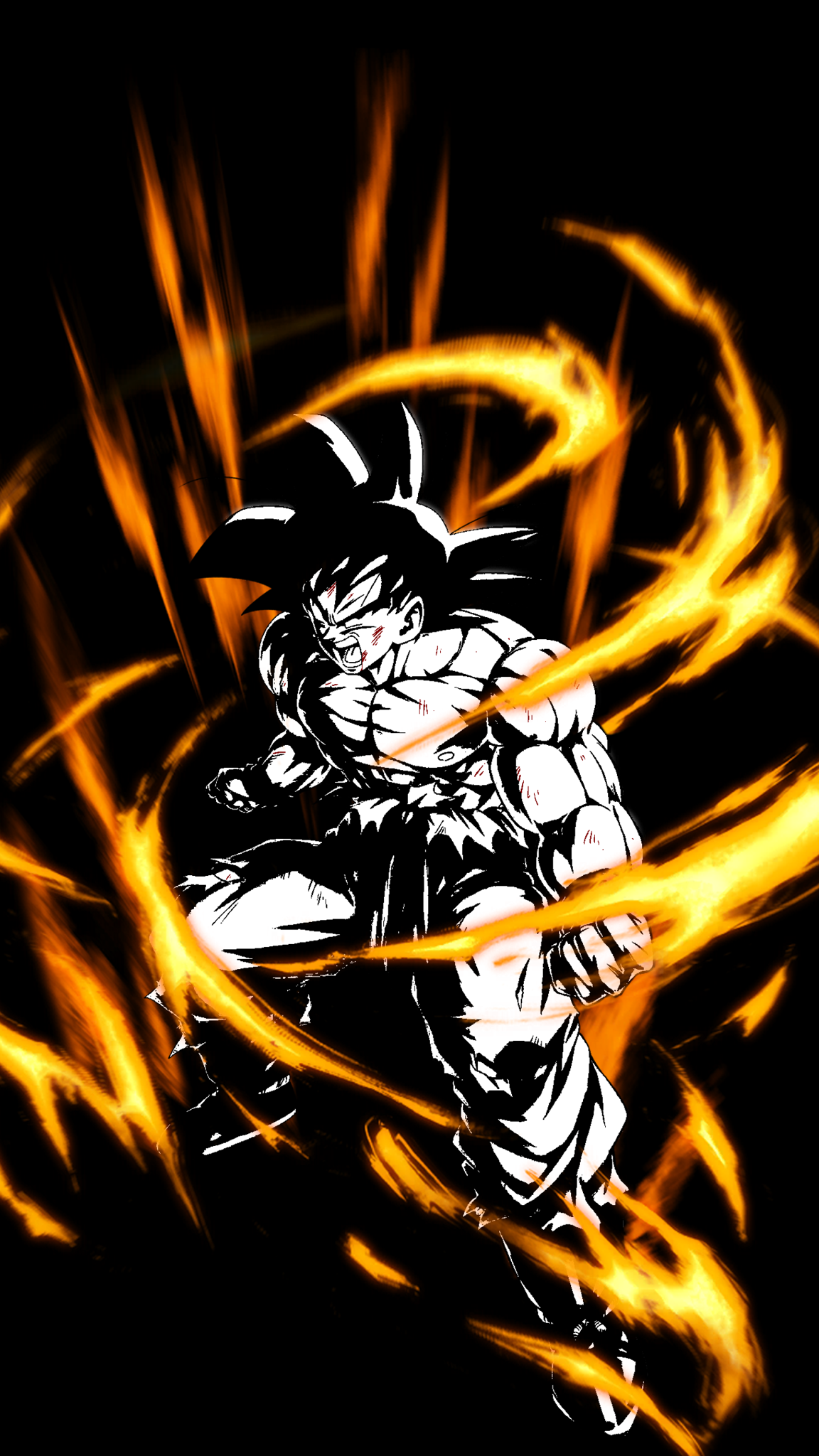 Angry Goku Super Saiyan God Wallpaper Free Download  FunSaaz
