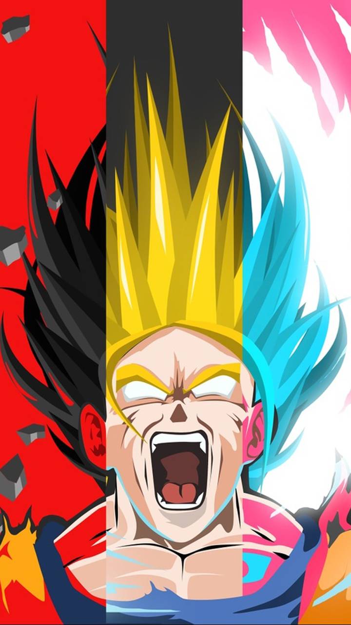 Angry Goku Wallpapers Wallpaper Cave