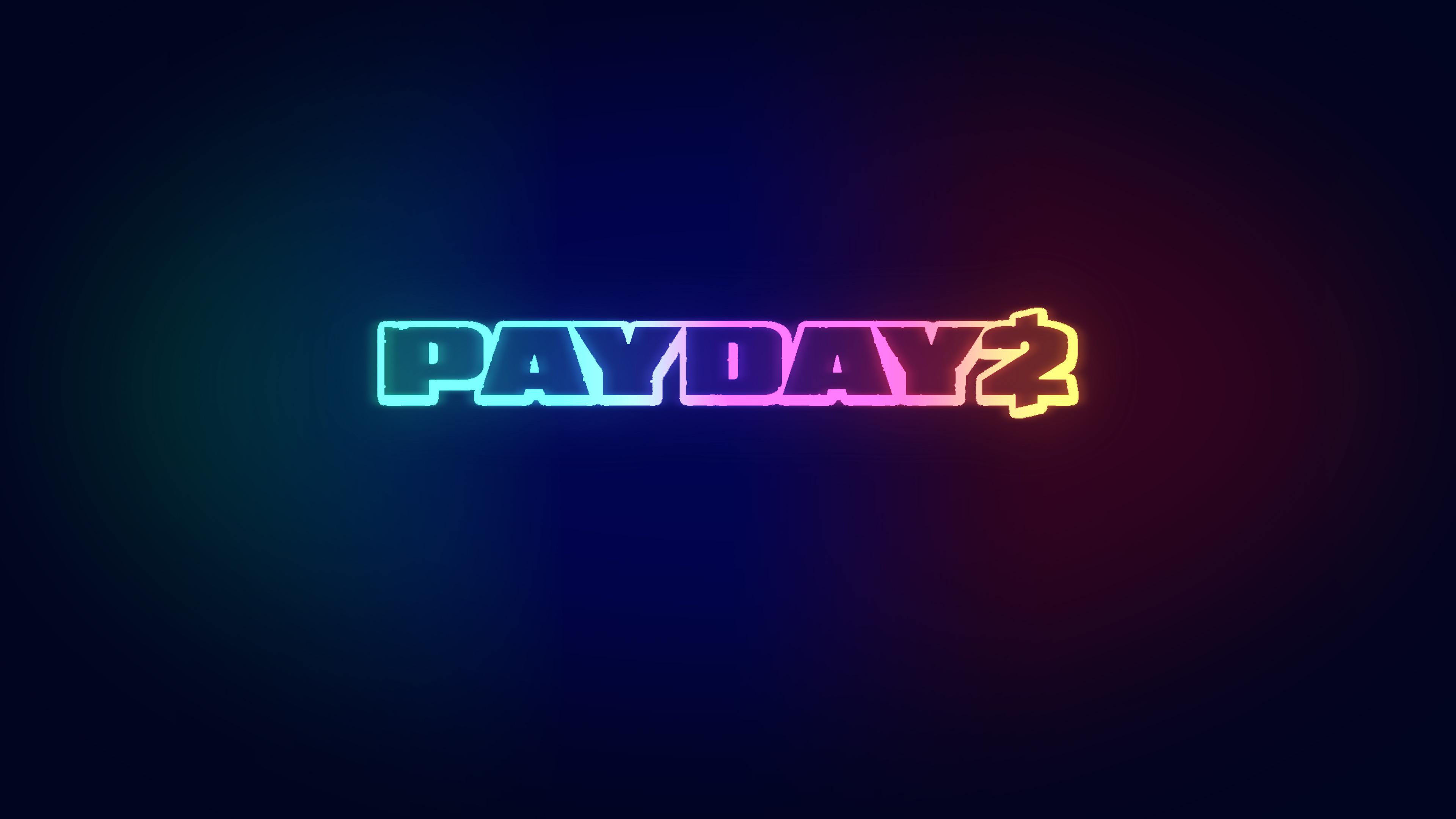 Neon payday 2 wallpaper [3240 x 2160]