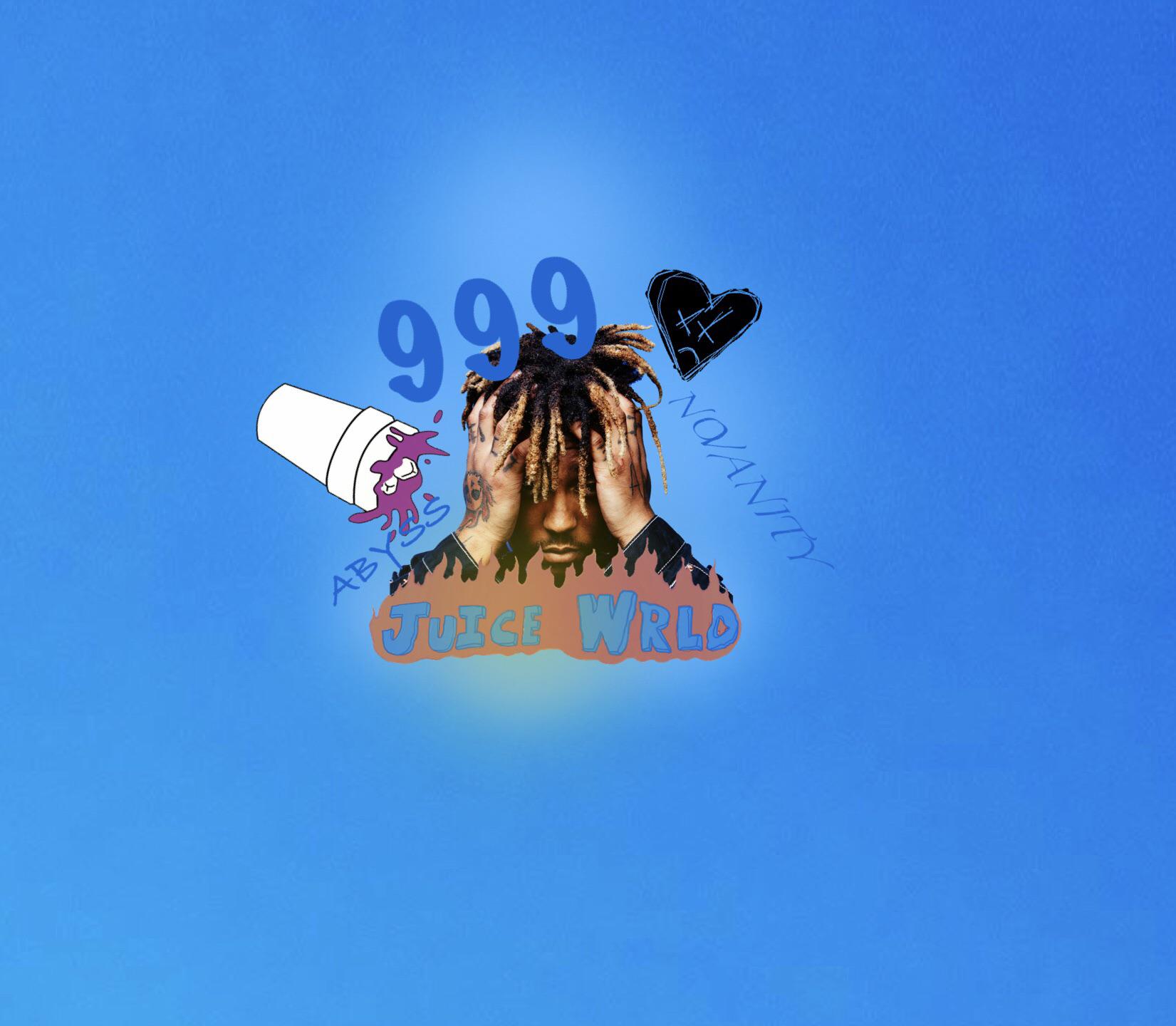 Pretty basic 999 wallpapers I made thought someone would like em  r JuiceWRLD