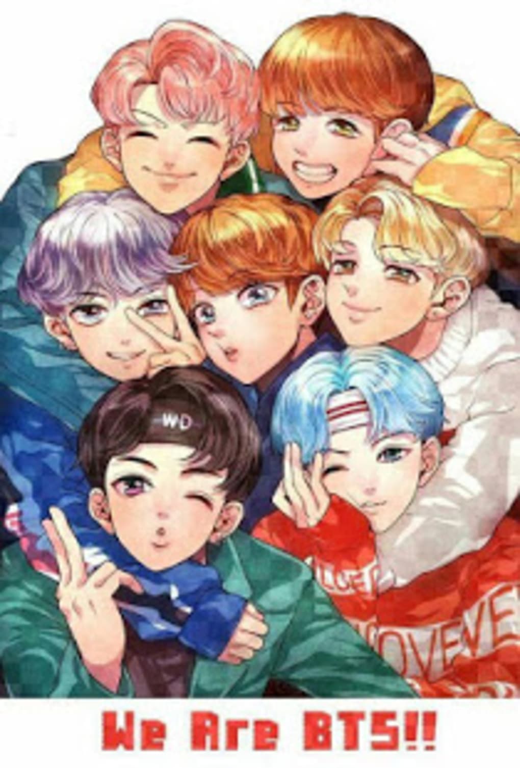 We Are Bts Anime