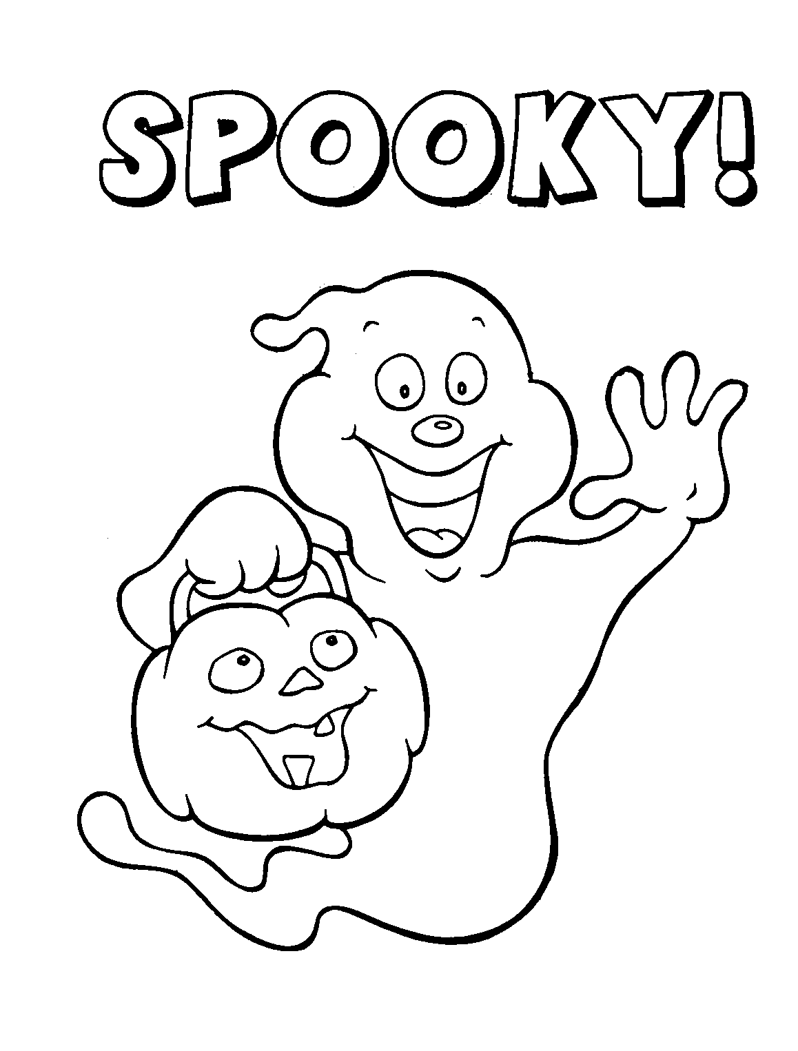 hello kitty happy halloween coloring pages
