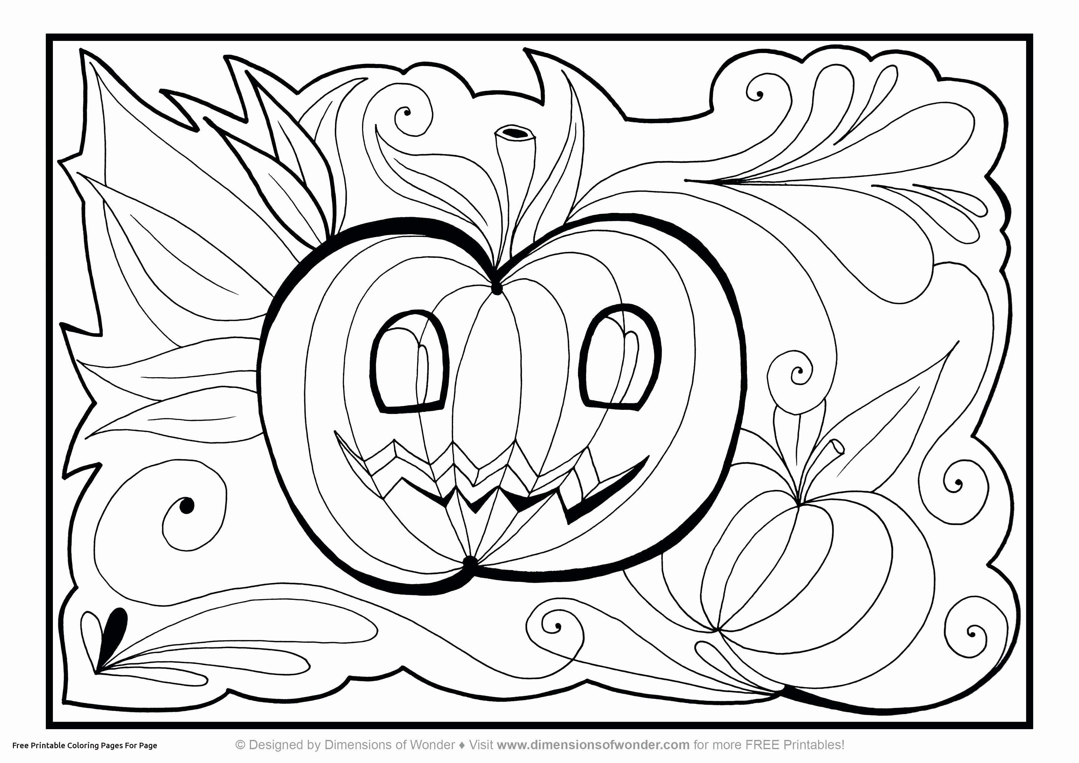 Halloween Design Color Pages