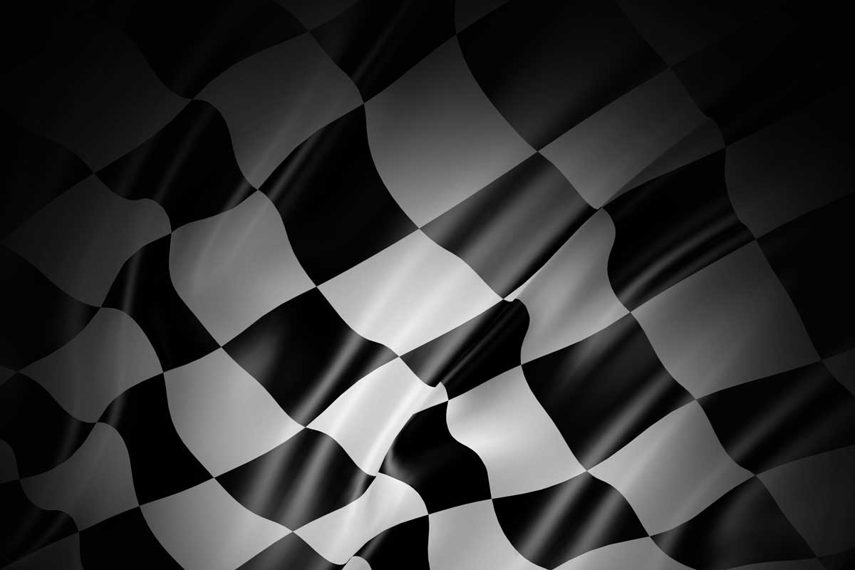 Checkered Flag Background Background for Free PowerPoint