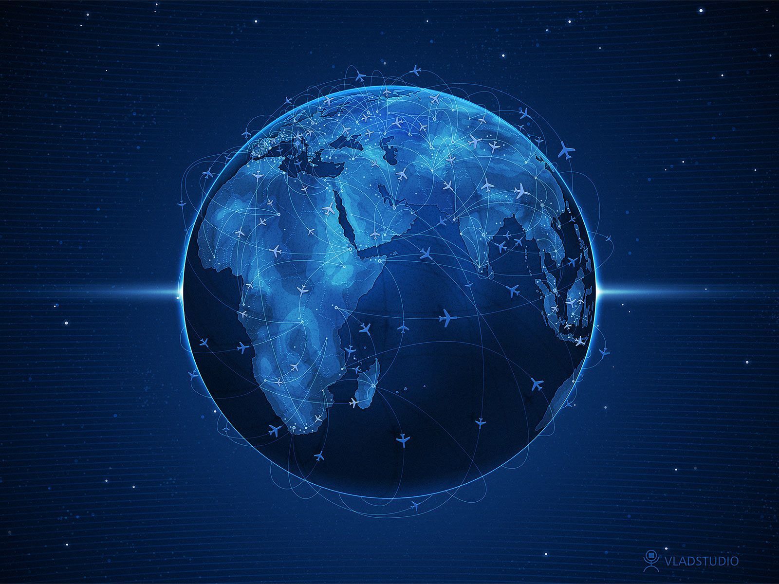 Dark blue globe wallpaper 1600x1200. Globe wallpaper, Blue abstract, HD wallpaper