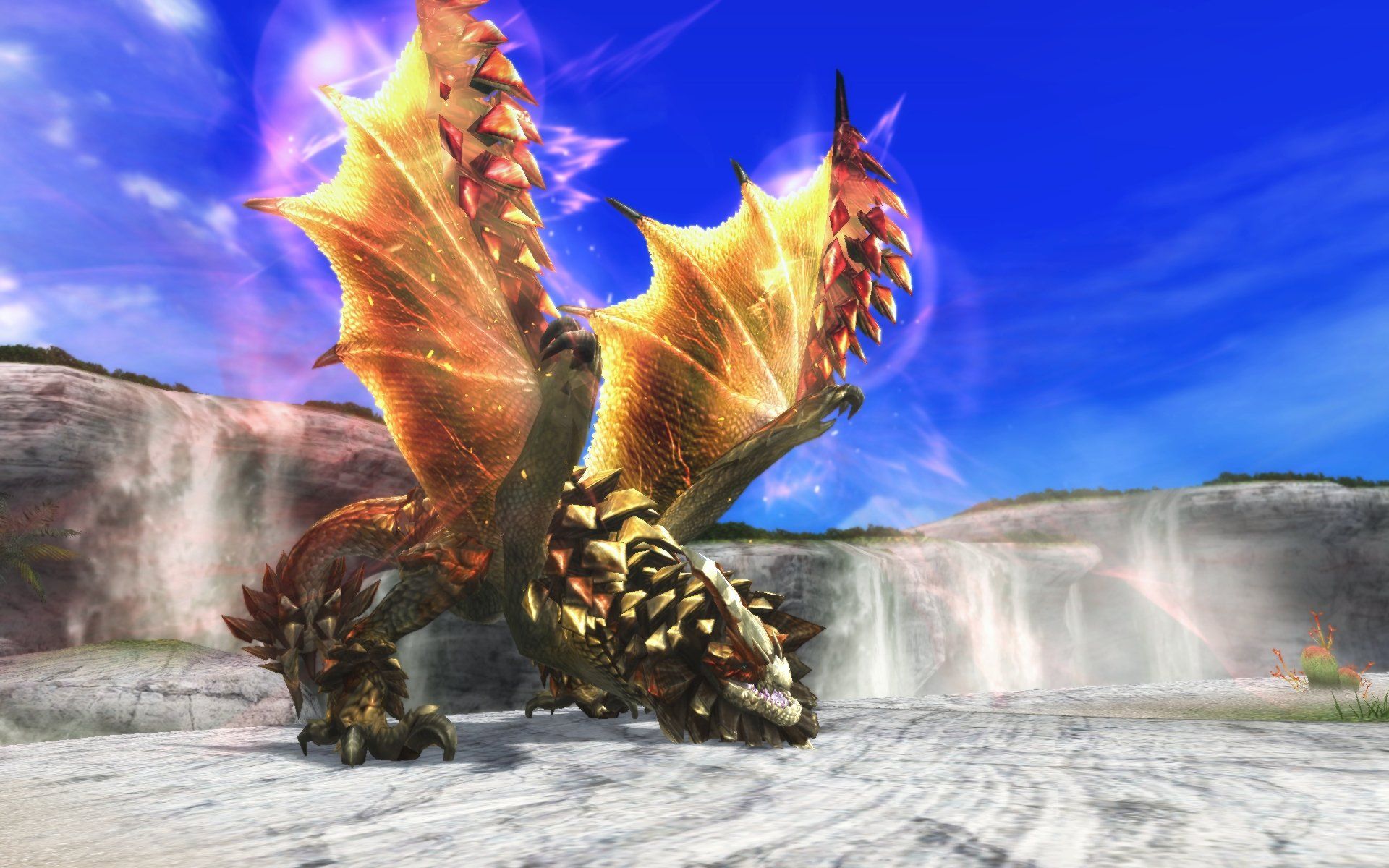 BannedLagiacrus have been Seregios reports in Mezeporta recently. When enraged, their wings will glow red, unlike the ones seen in other Guild districts, and hunters can counter their attacks