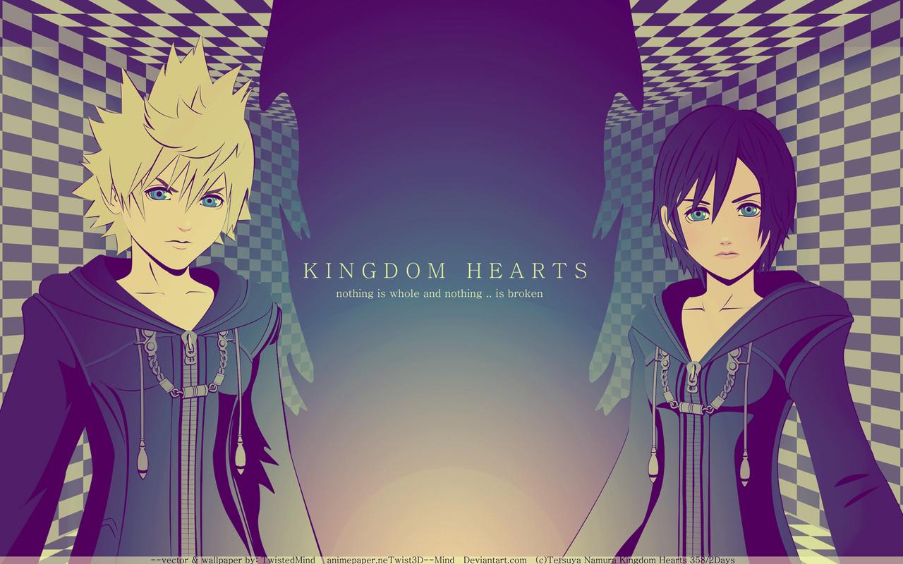 kingdom hearts 358 2 days xion wallpaper