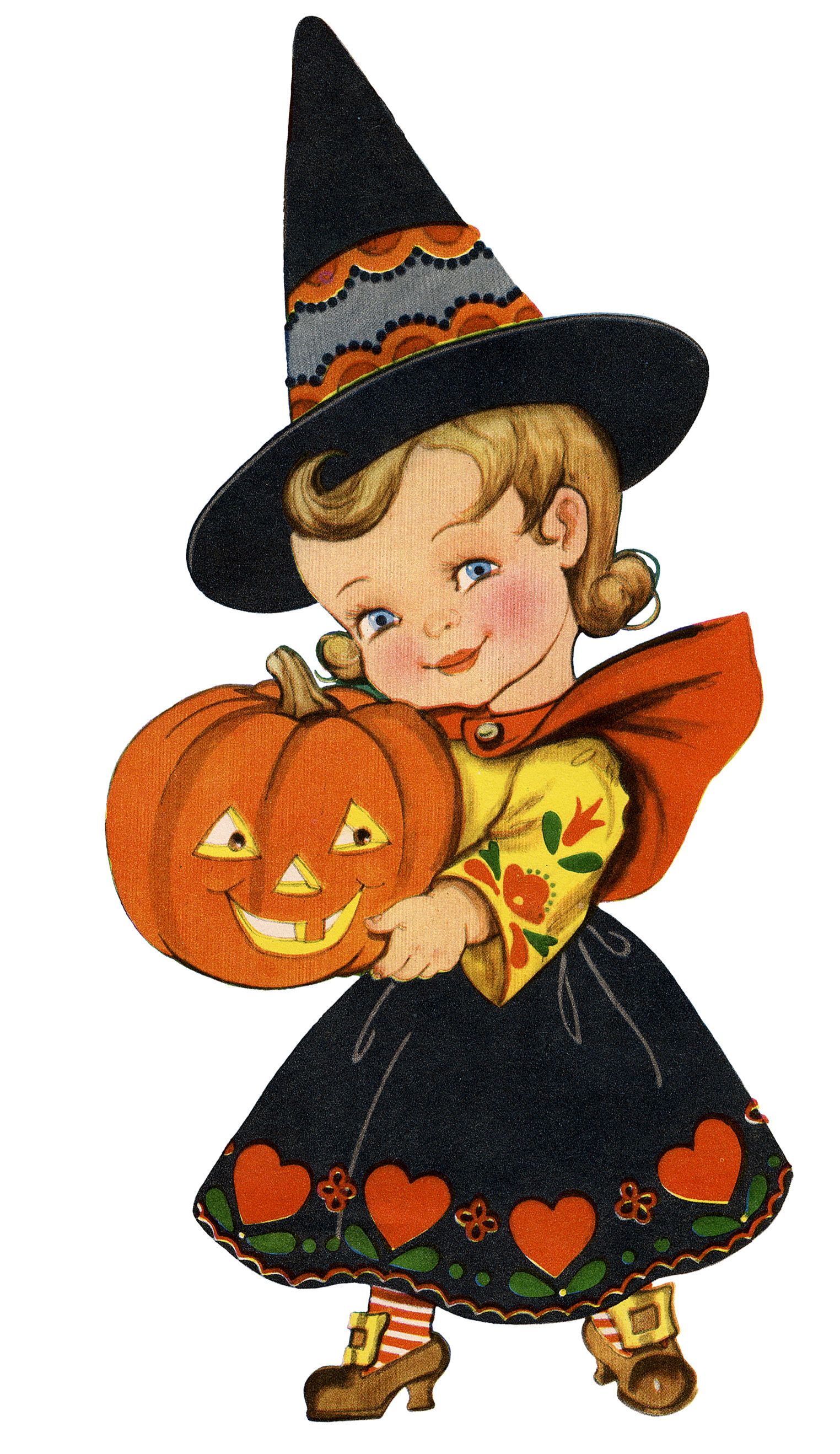Cute Witch Halloween Picture! Graphics Fairy