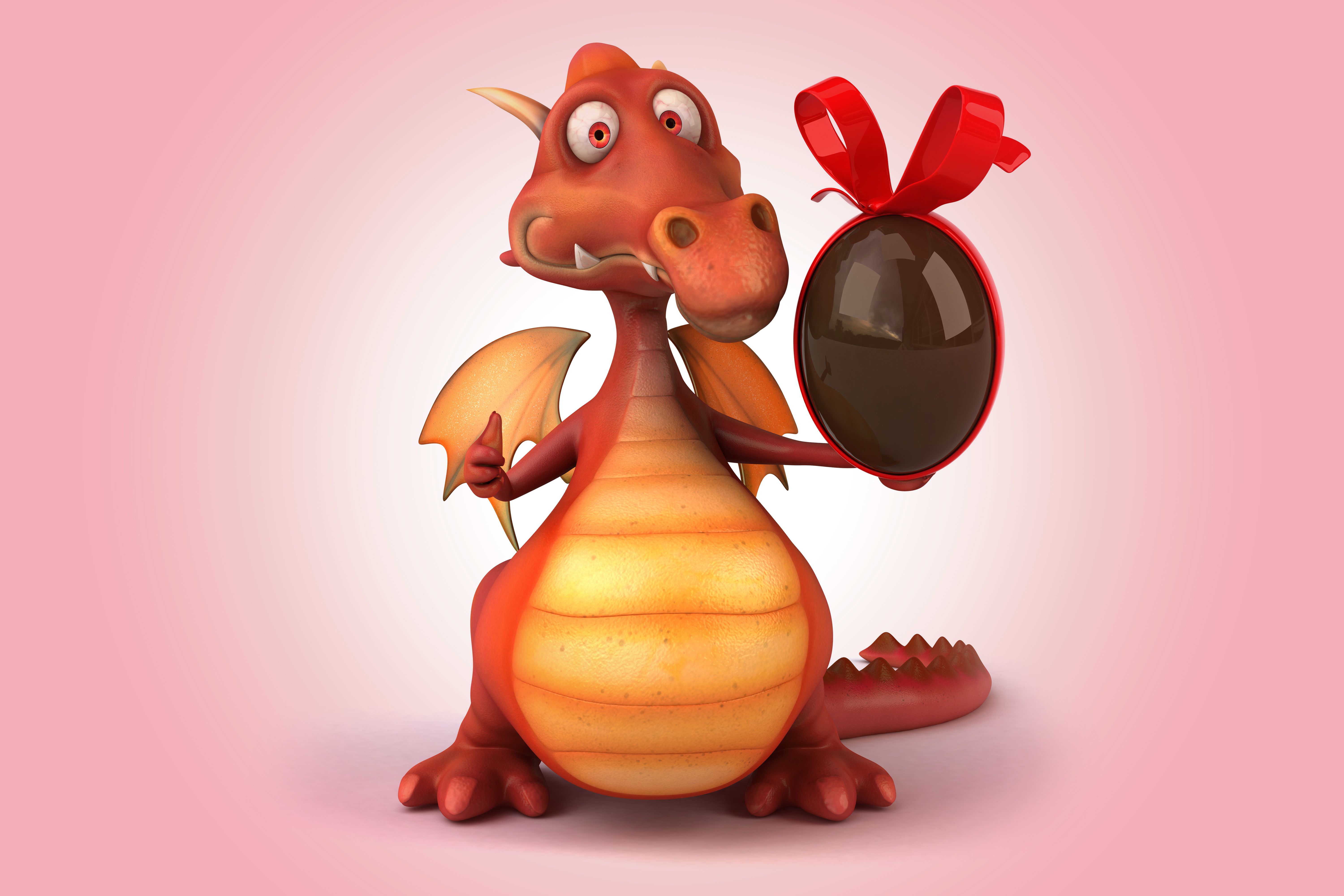 Cute Dragon Easter Eggs 5k Laptop Full HD 1080P HD 4k Wallpaper, Image, Background, Photo and Picture