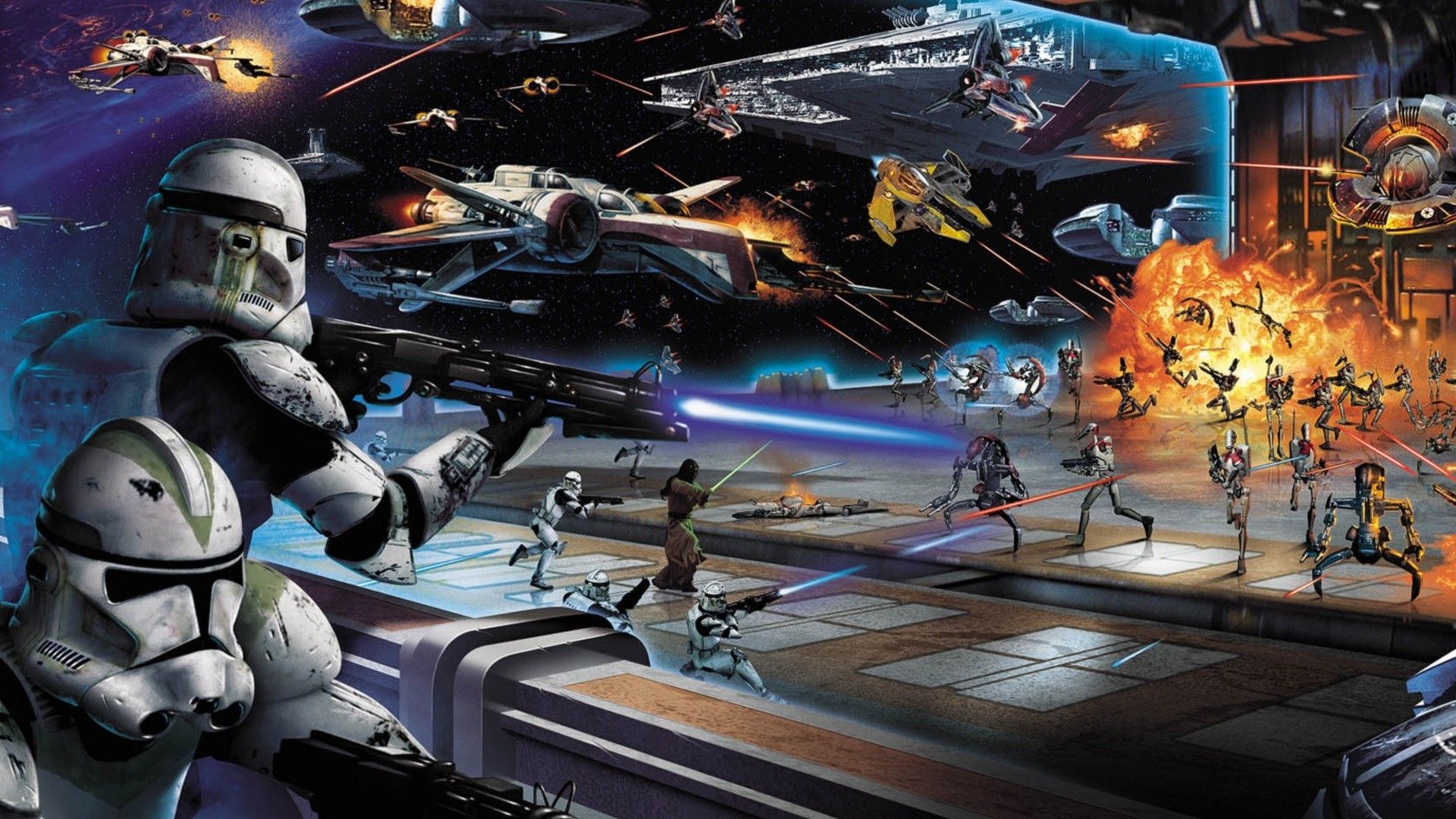 Star Wars Space Battle Hd