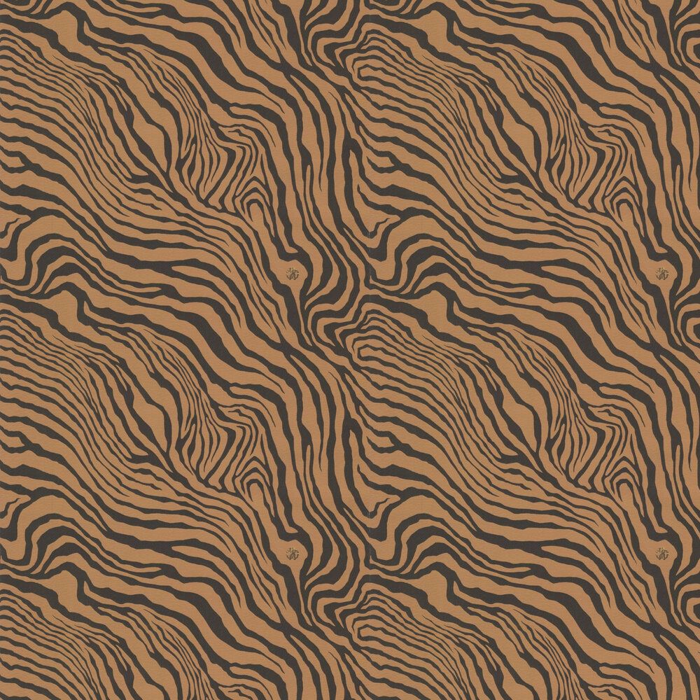 Tiger Print by Roberto Cavalli and Bronze, Wallpaper Direct
